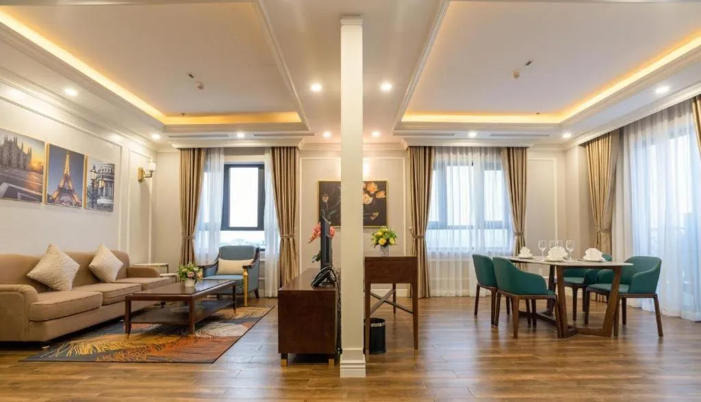 Living room in Victory Hotel & Apartment Hai Phong