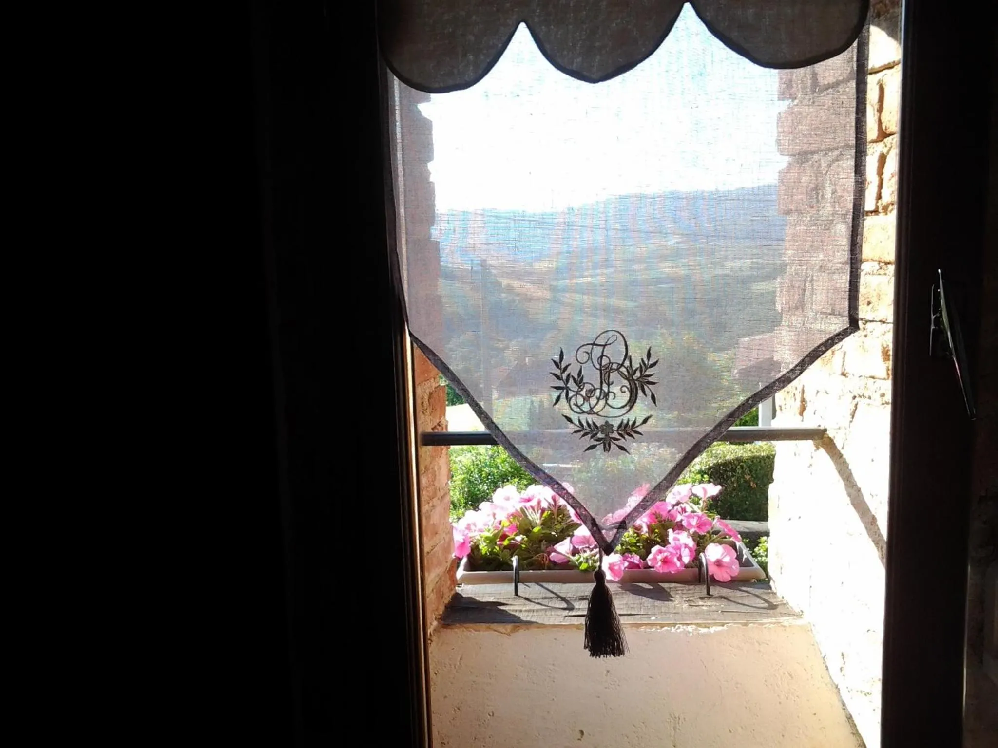 View (from property/room) in Le Clos du Merle