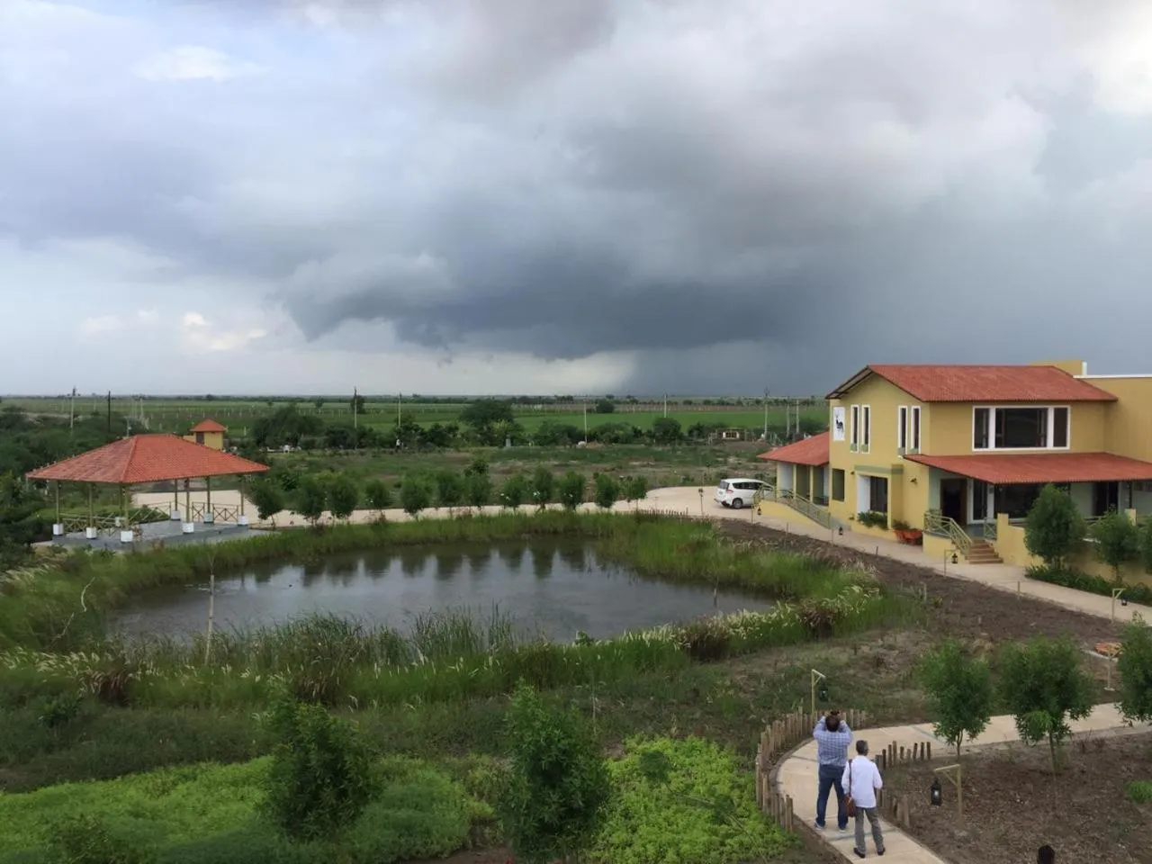 Property building in Blackbuck Safari Lodge Velavadar