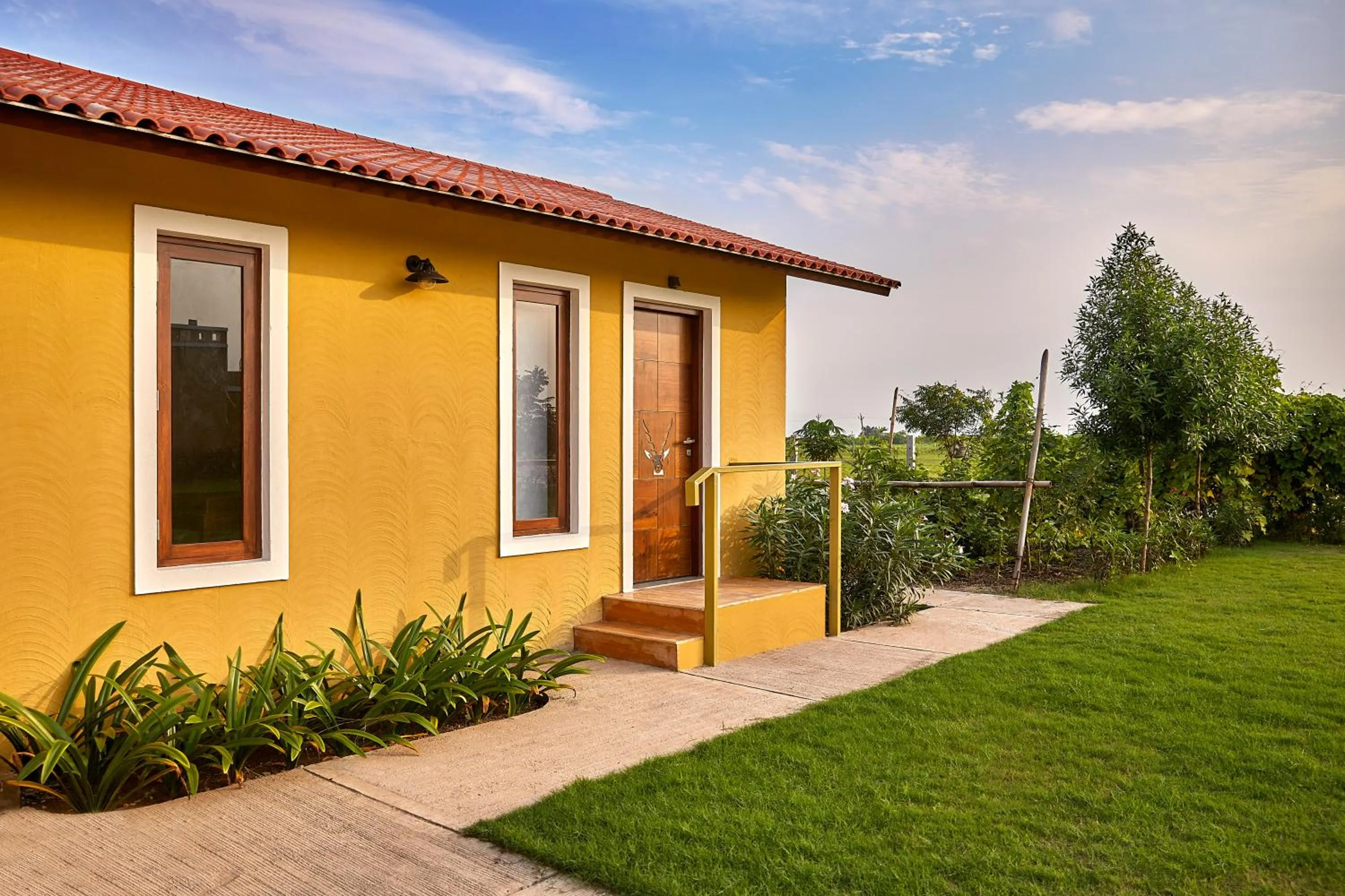 View (from property/room) in Blackbuck Safari Lodge Velavadar