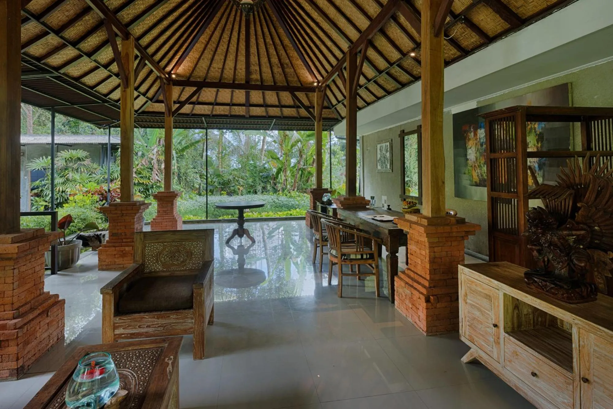 Lobby or reception in Kaja Villa