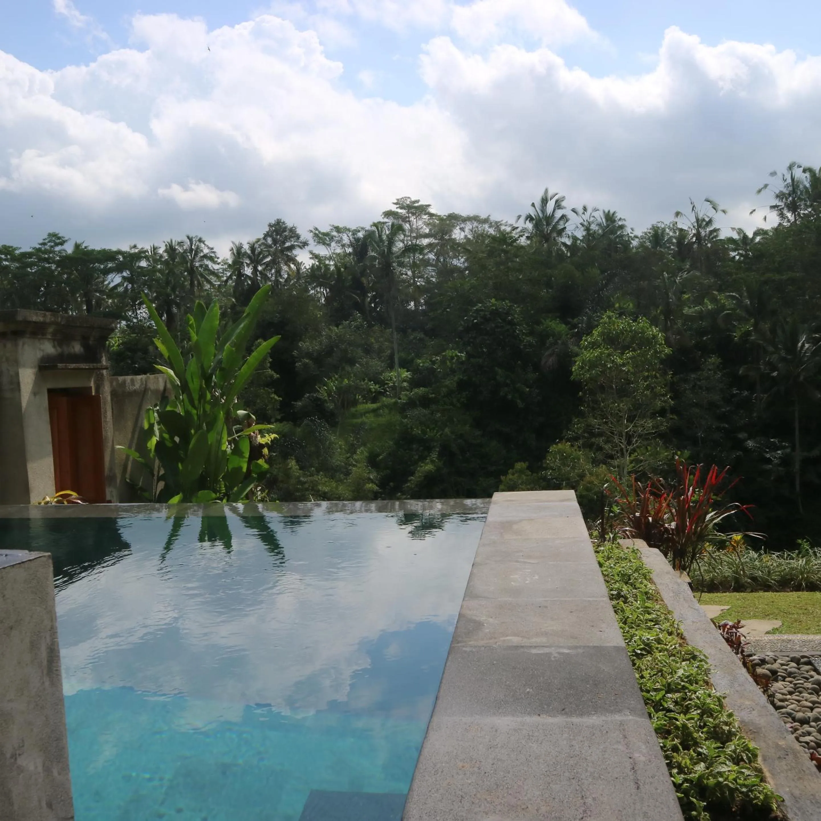 Pool view in Kaja Villa