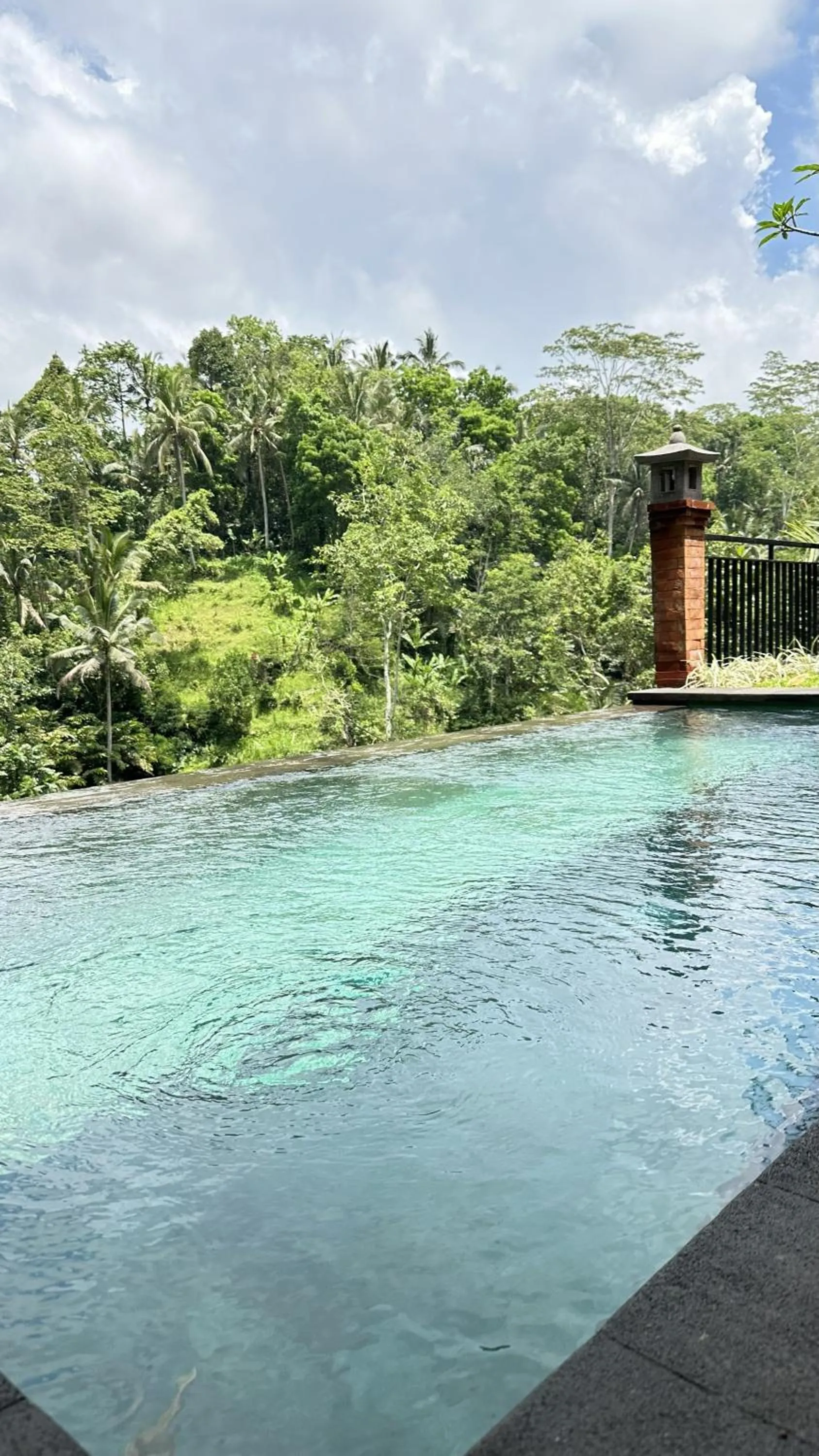 Pool view in Kaja Villa