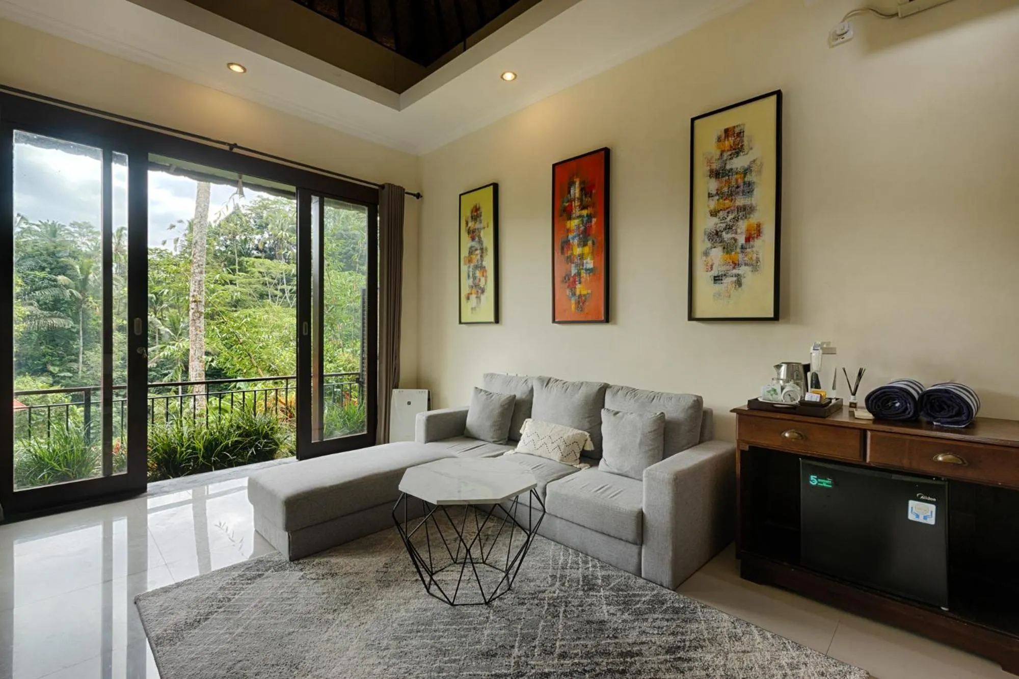 Living room in Kaja Villa