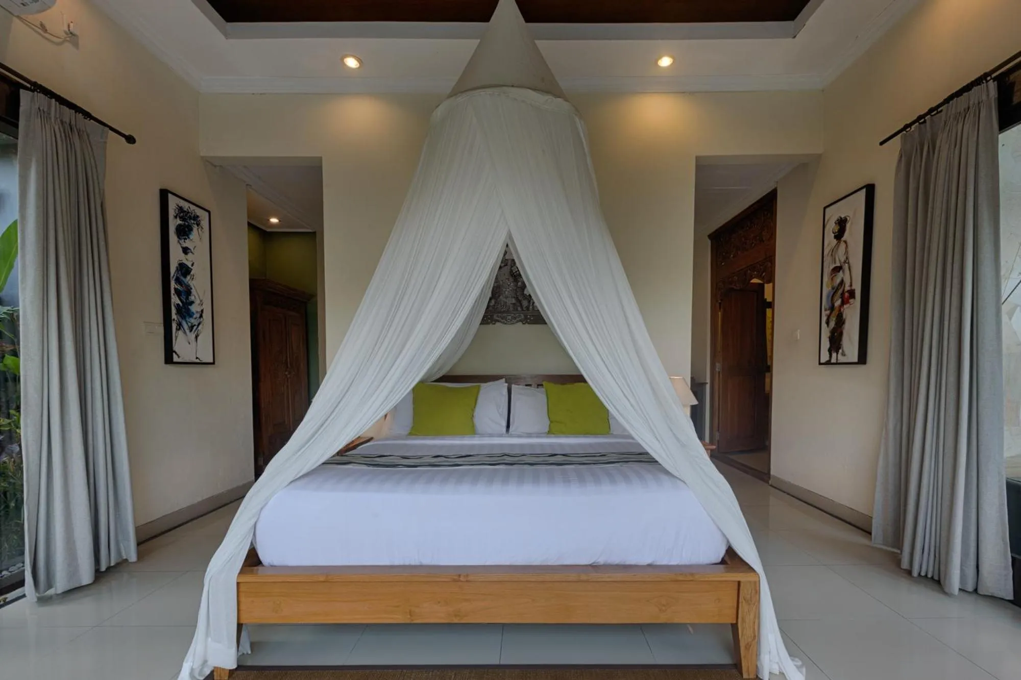 Bedroom, Bed in Kaja Villa