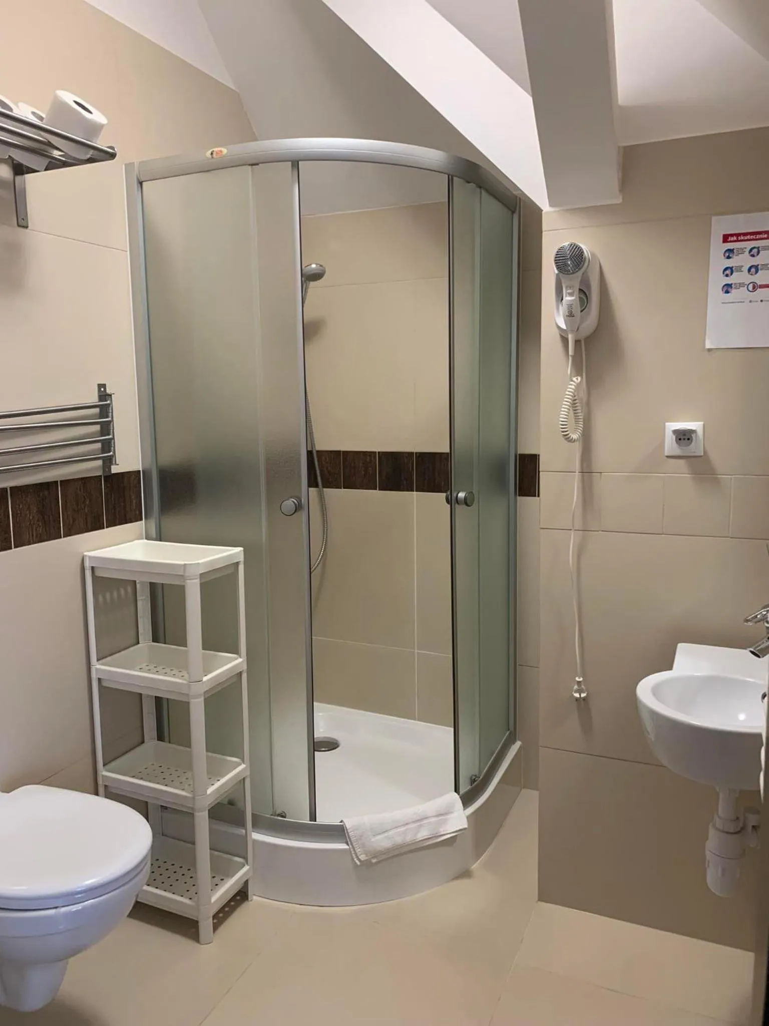 Shower in Willa Na Cichej