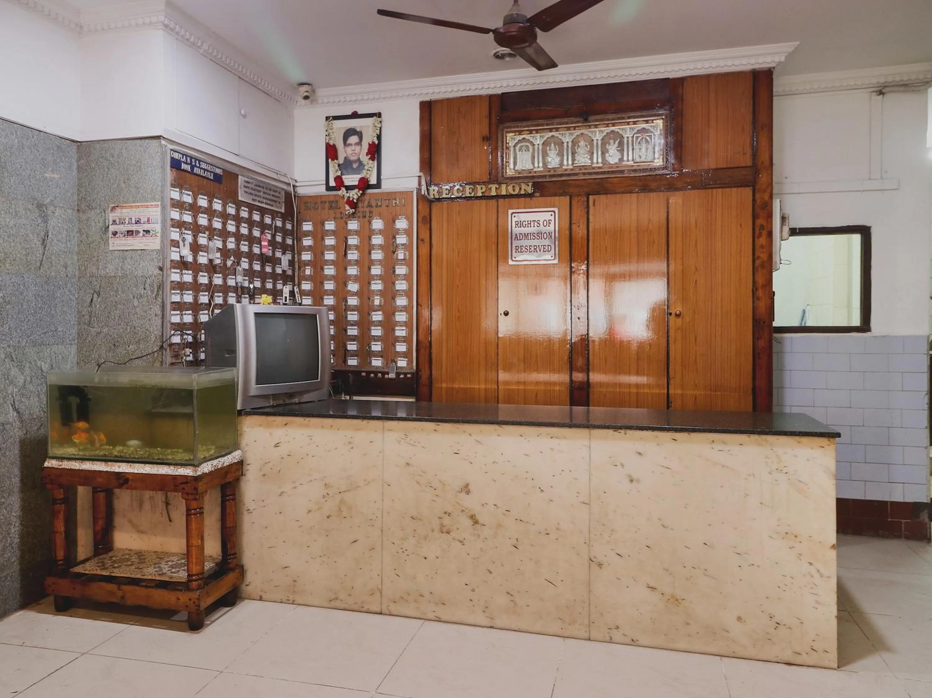 Lobby or reception in Hotel O Jayanthi Mansion