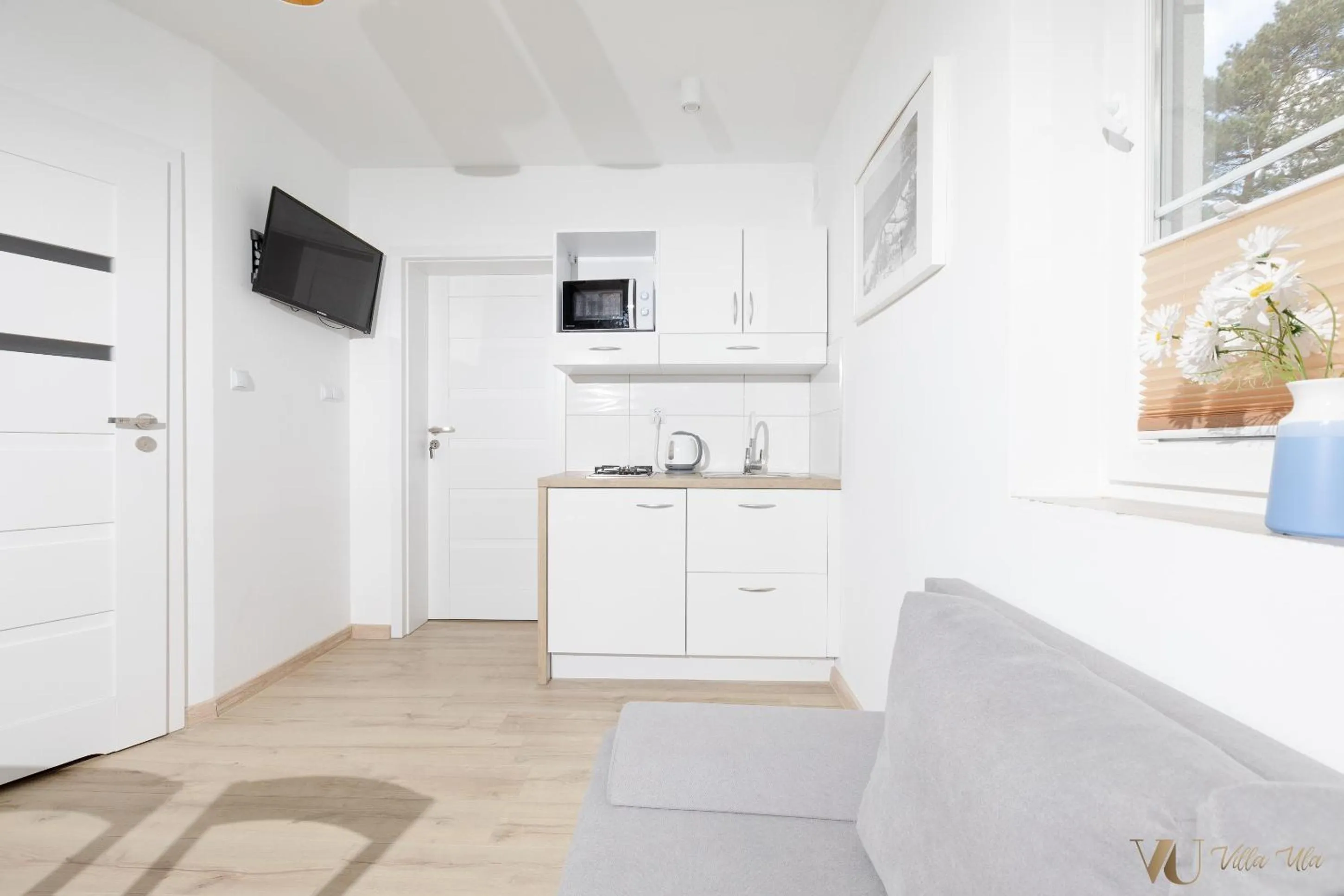 Kitchen or kitchenette in Villa Ula