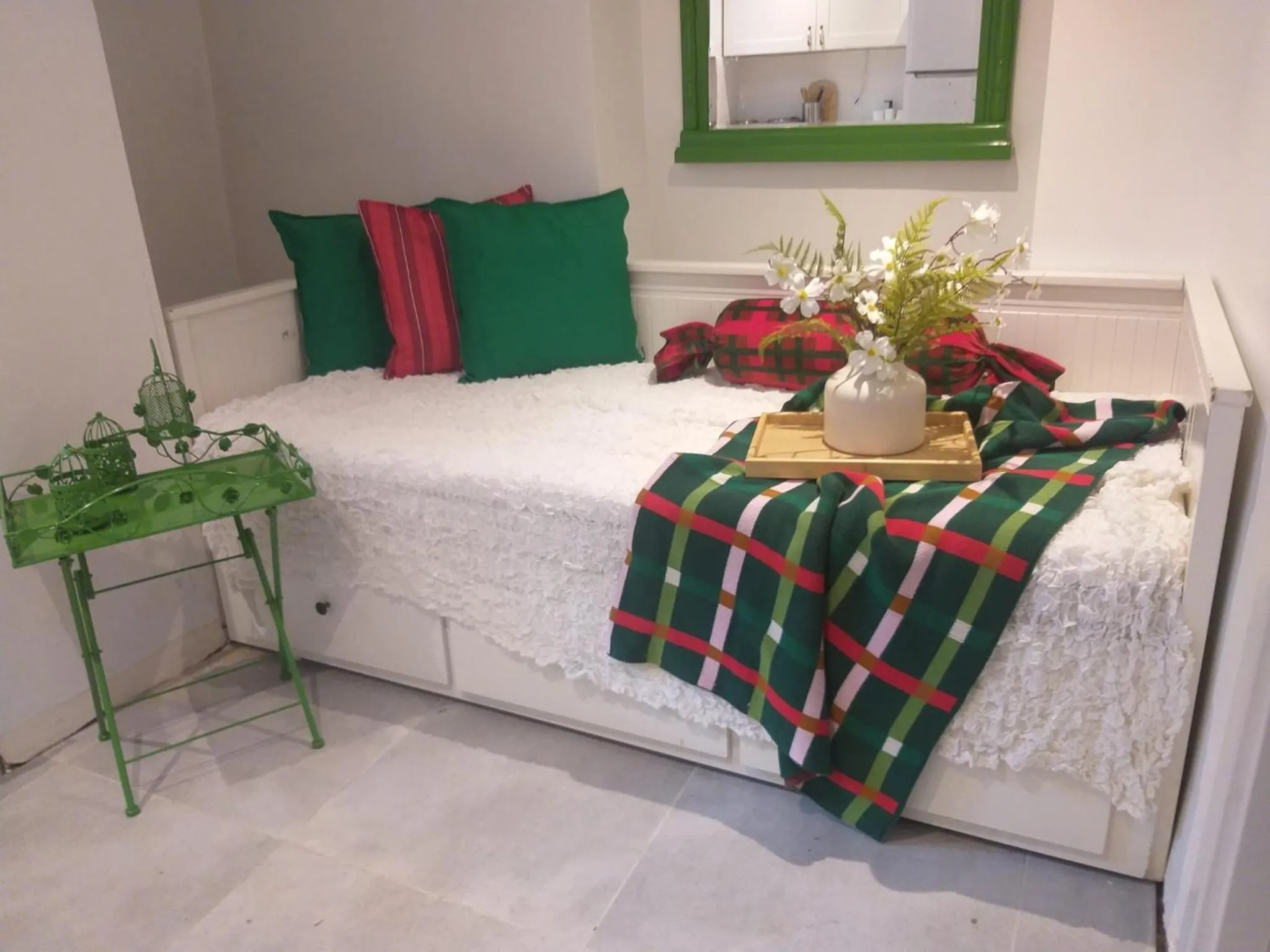 Bed in The White Swan Suites Beyoglu