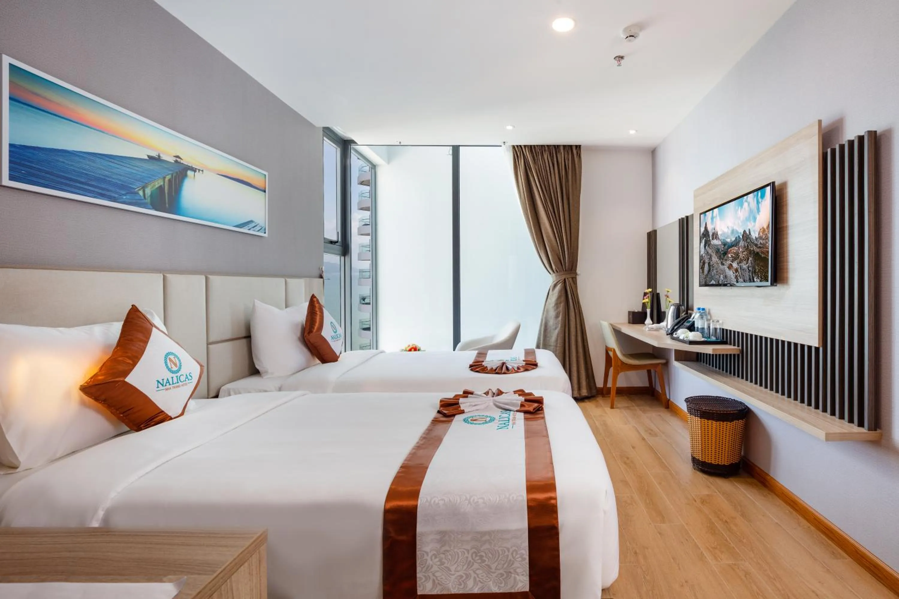 Photo of the whole room, Bed in Nalicas Nha Trang Hotel