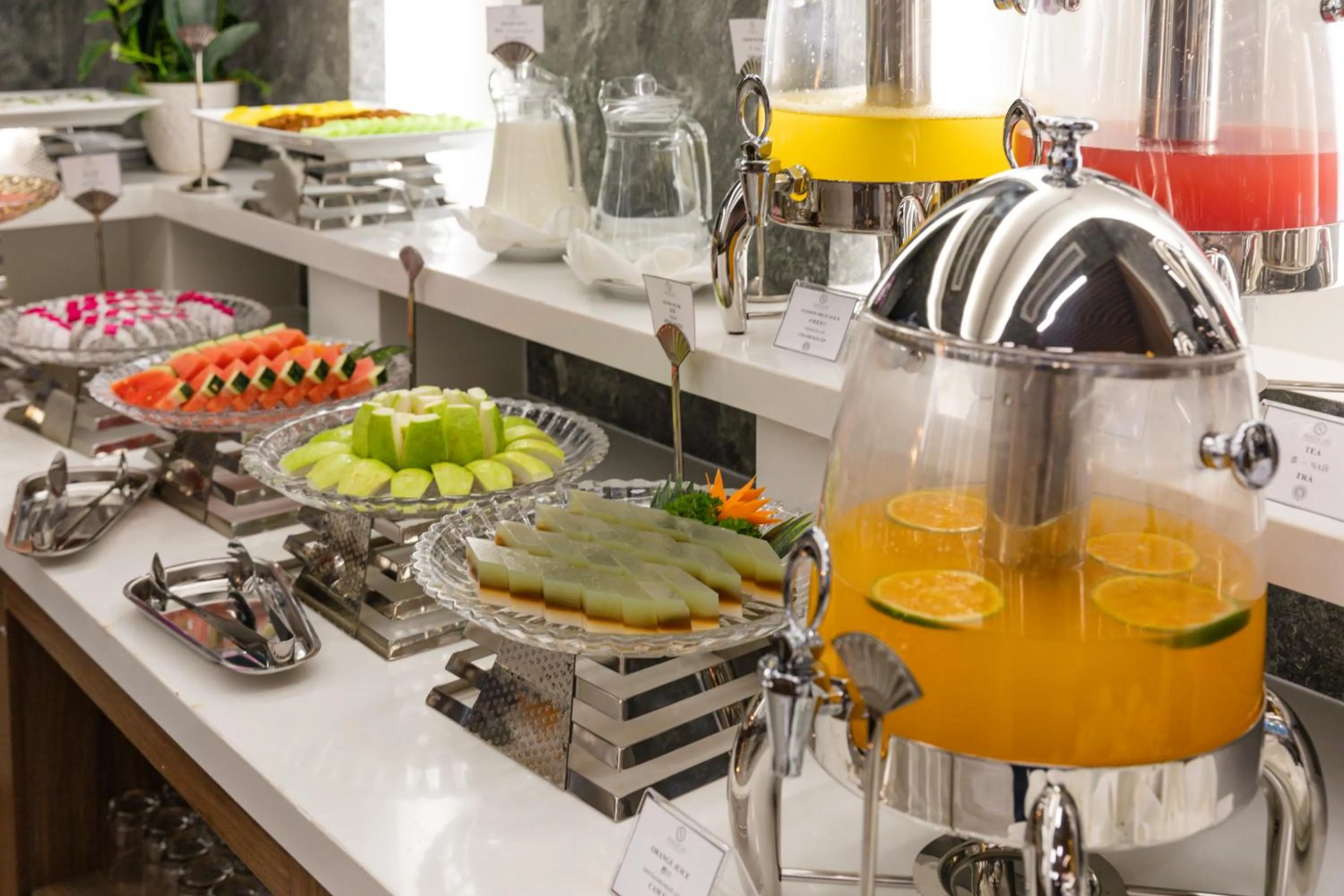 Buffet breakfast in Nalicas Nha Trang Hotel