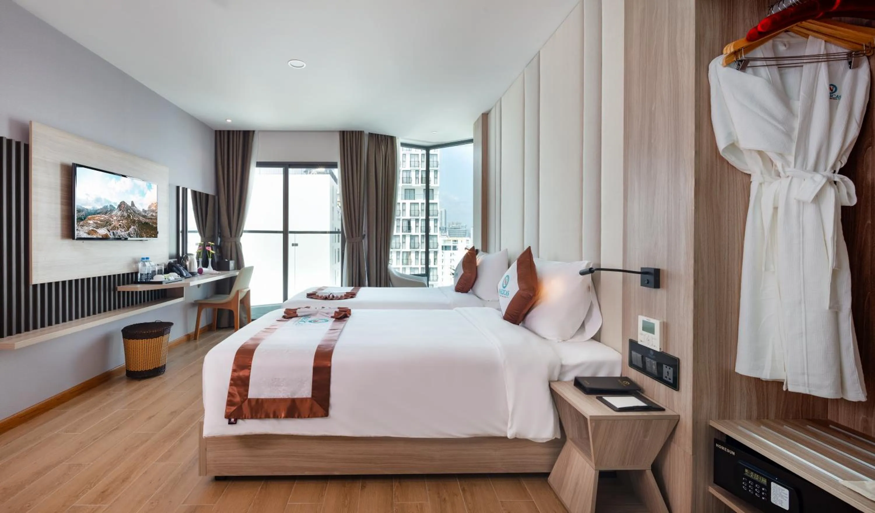 Photo of the whole room, Bed in Nalicas Nha Trang Hotel