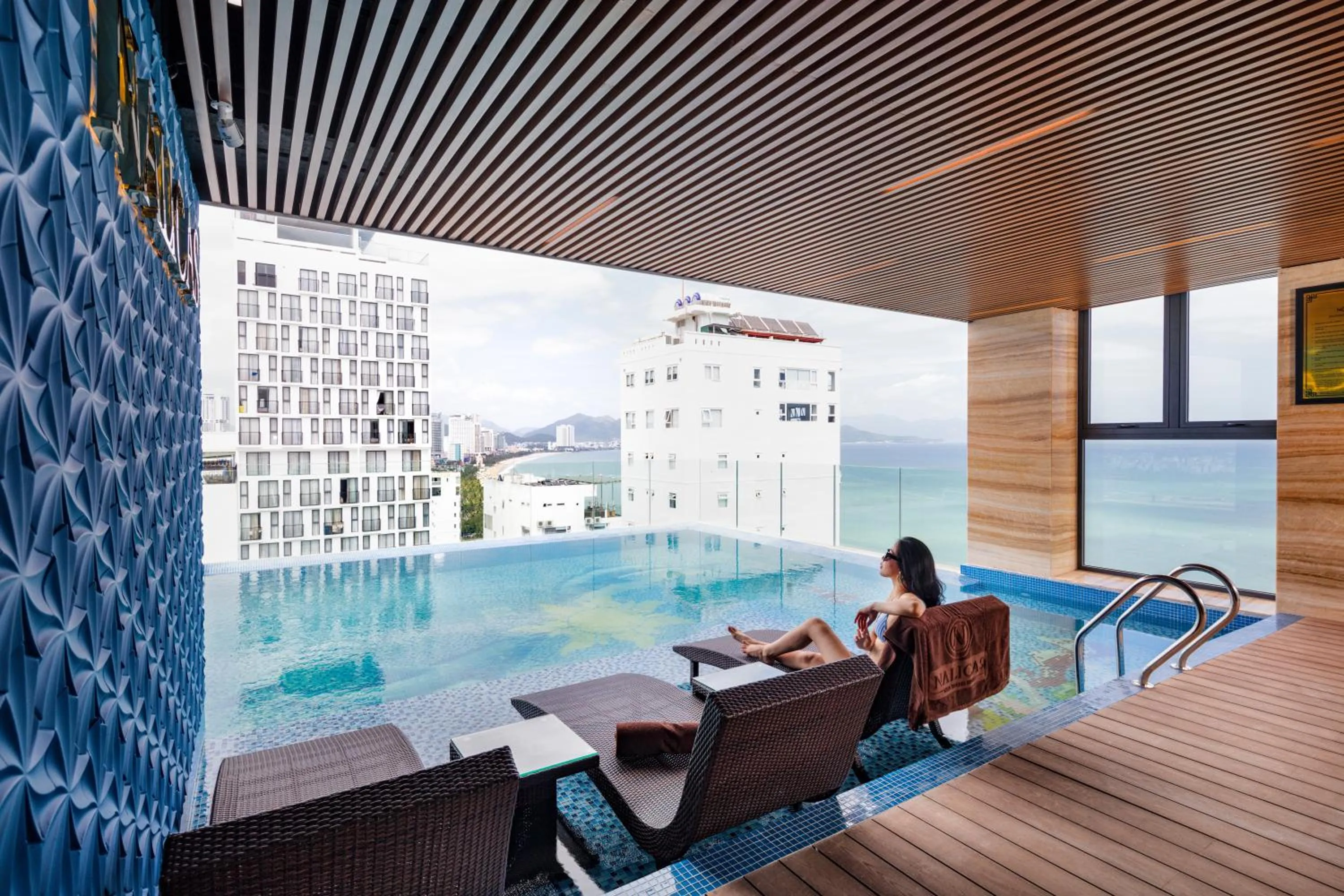 Swimming pool in Nalicas Nha Trang Hotel