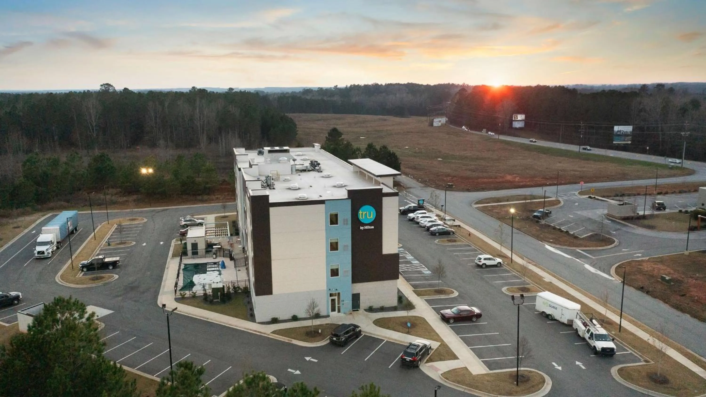 Property building in Tru By Hilton Greensboro Lake Oconee, Ga