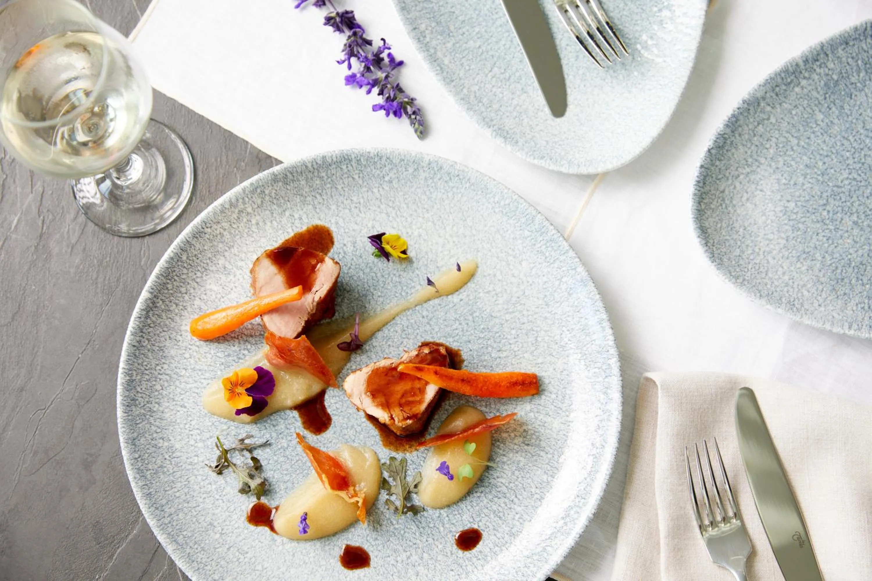 Dinner in Elix, Mar-Bella Collection