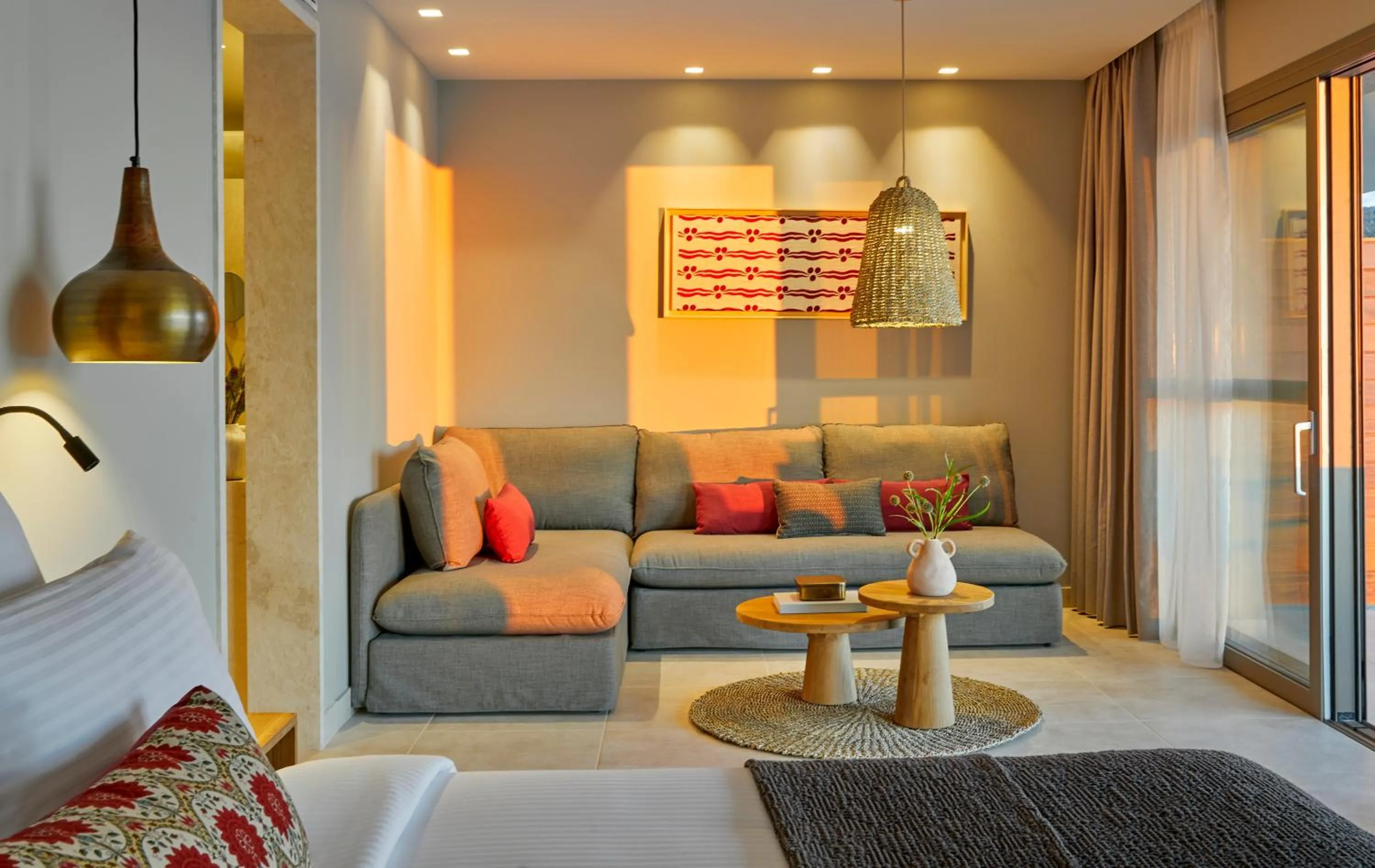 Seating area in Elix, Mar-Bella Collection