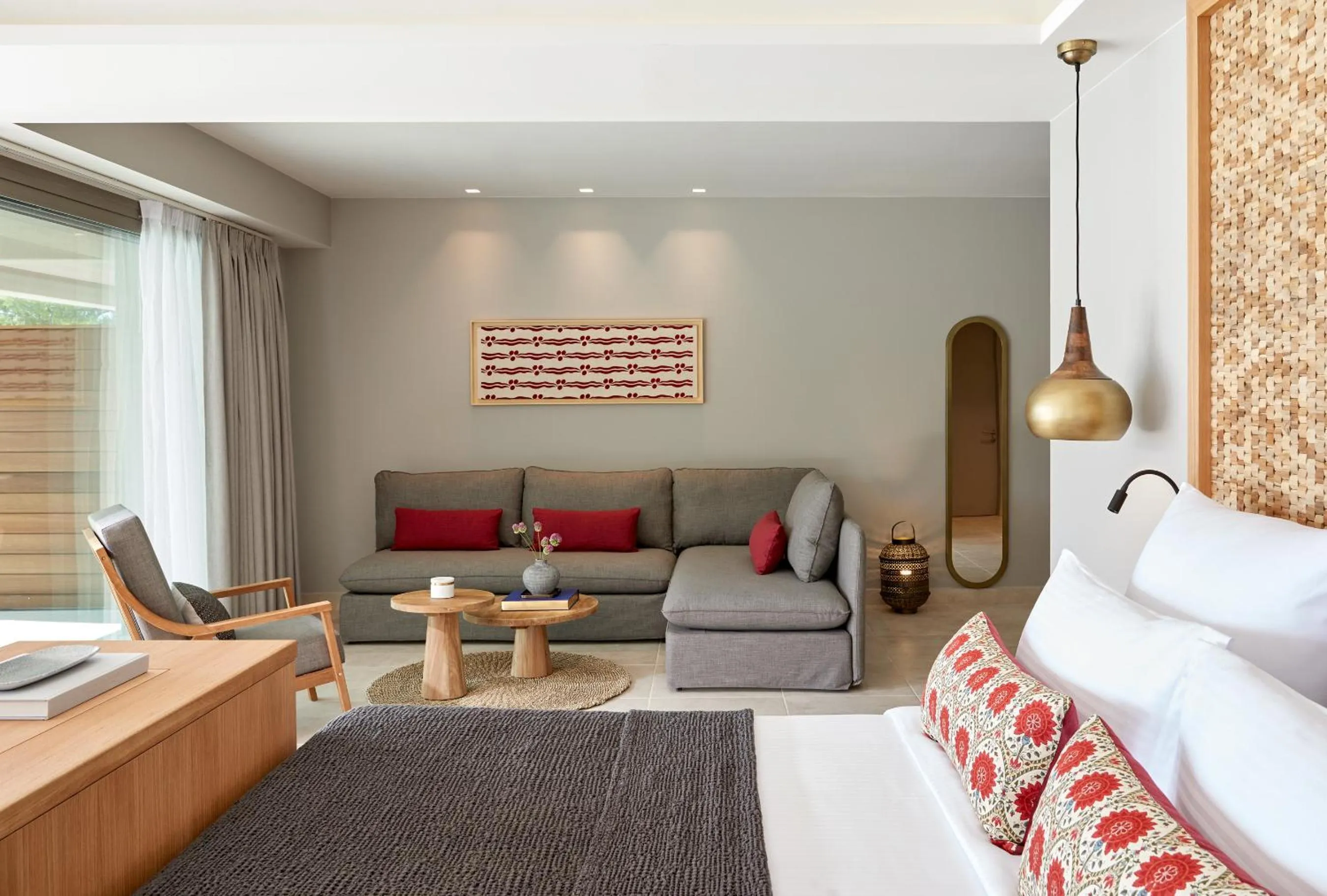 Seating area, Bed in Elix, Mar-Bella Collection