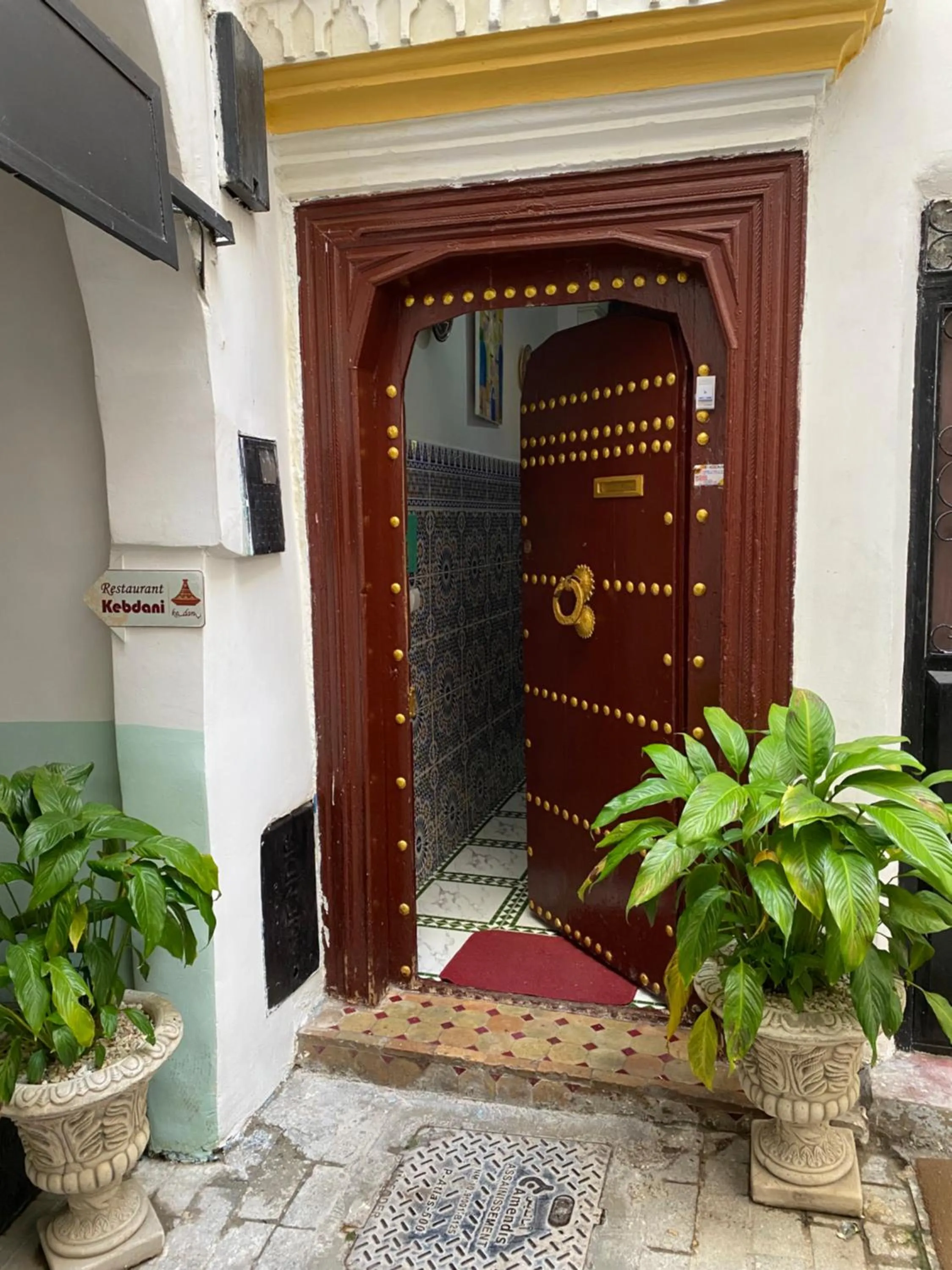 Facade/entrance in Dar Rif Kebdani