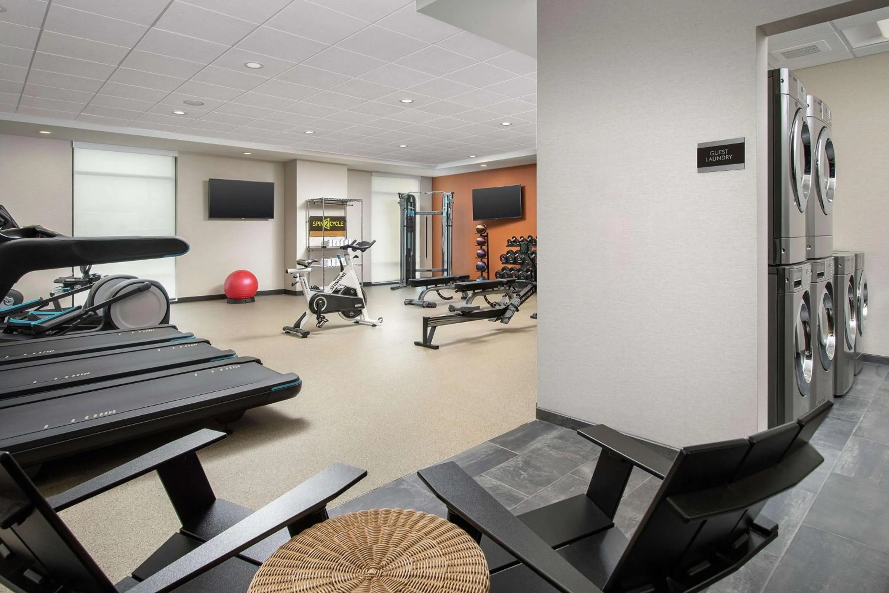 Fitness centre/facilities in Home2 Suites By Hilton Asheville Biltmore Village
