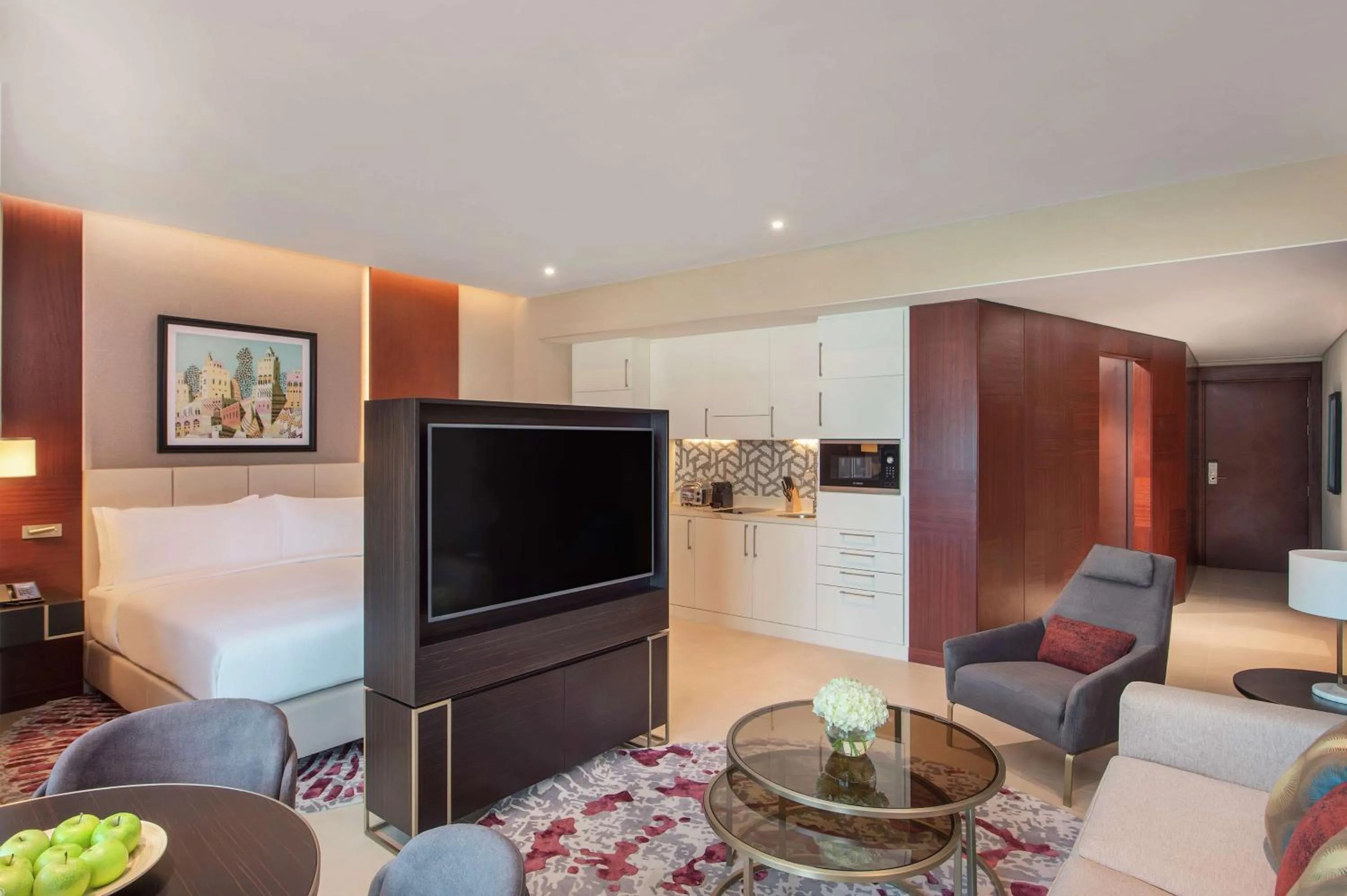 Bed in Hilton Doha The Pearl