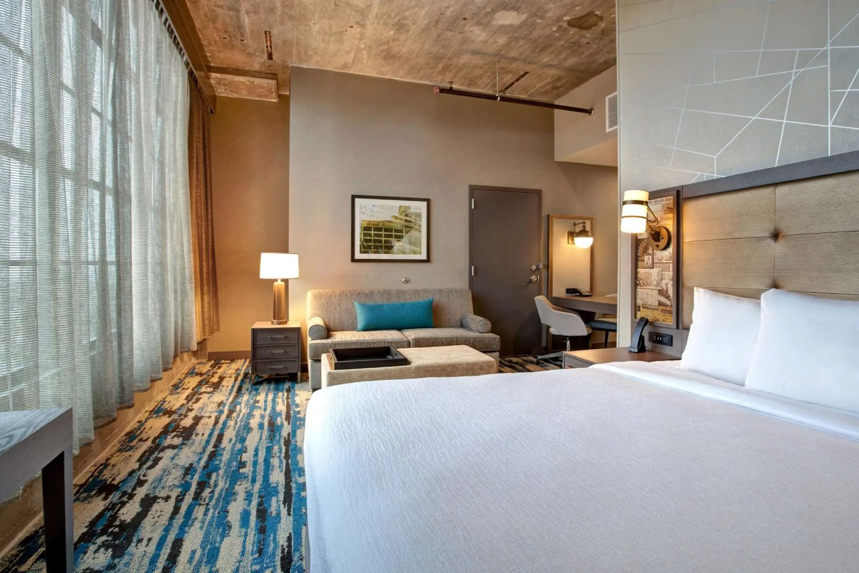 King Studio Suite in Embassy Suites By Hilton Rockford Riverfront King Studio Suite in Embassy Suites By Hilton Rockford Riverfront