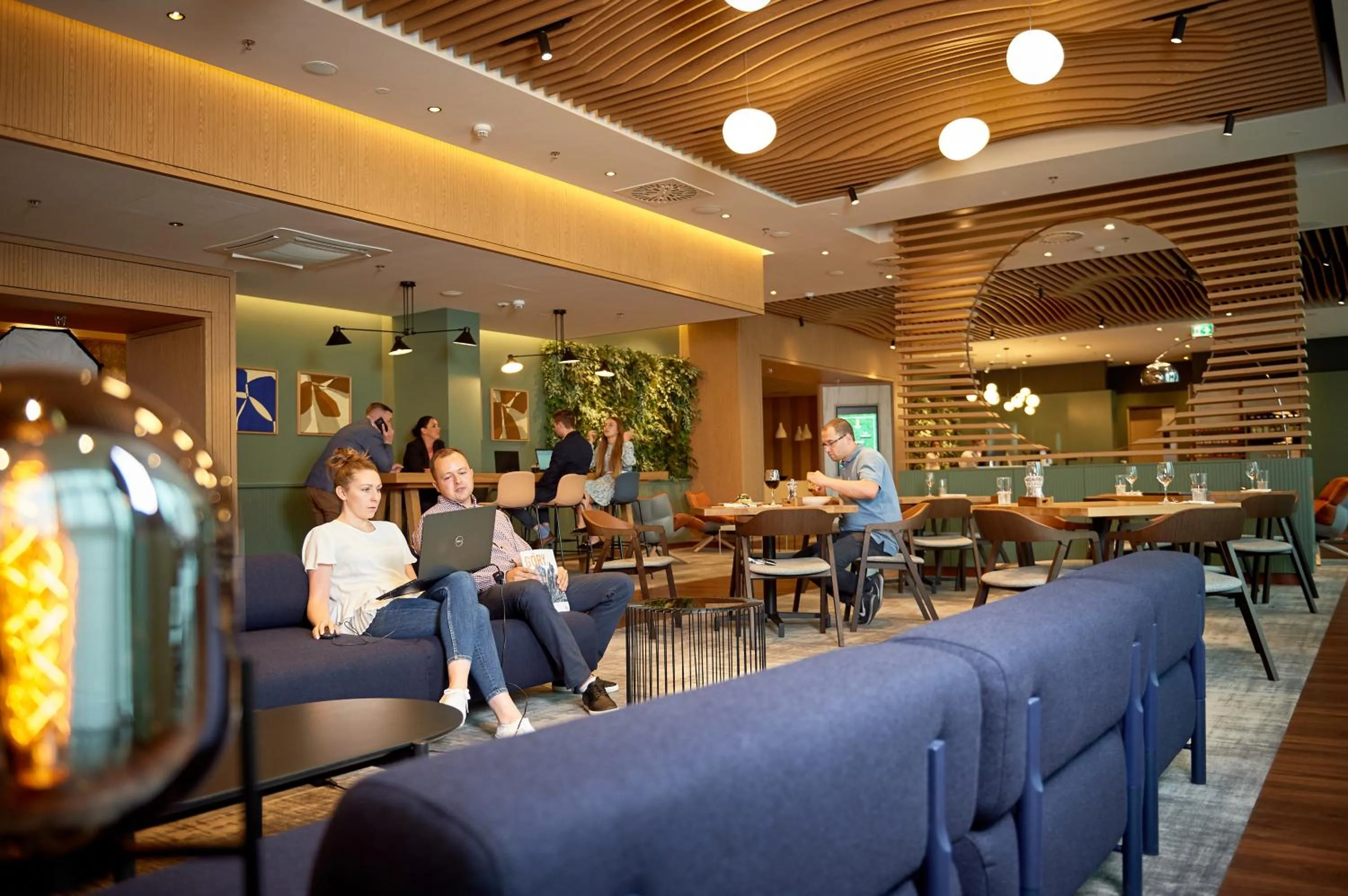 Property building in Sound Garden Hotel Airport