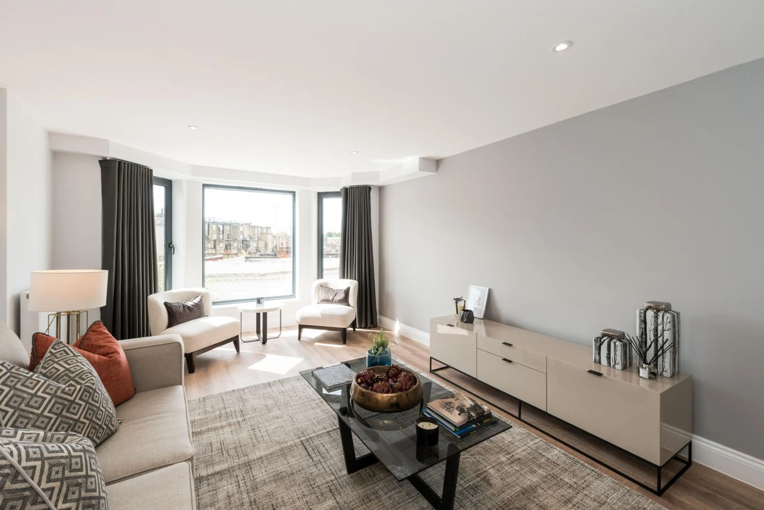 Living room in The Carlyle by Nestor