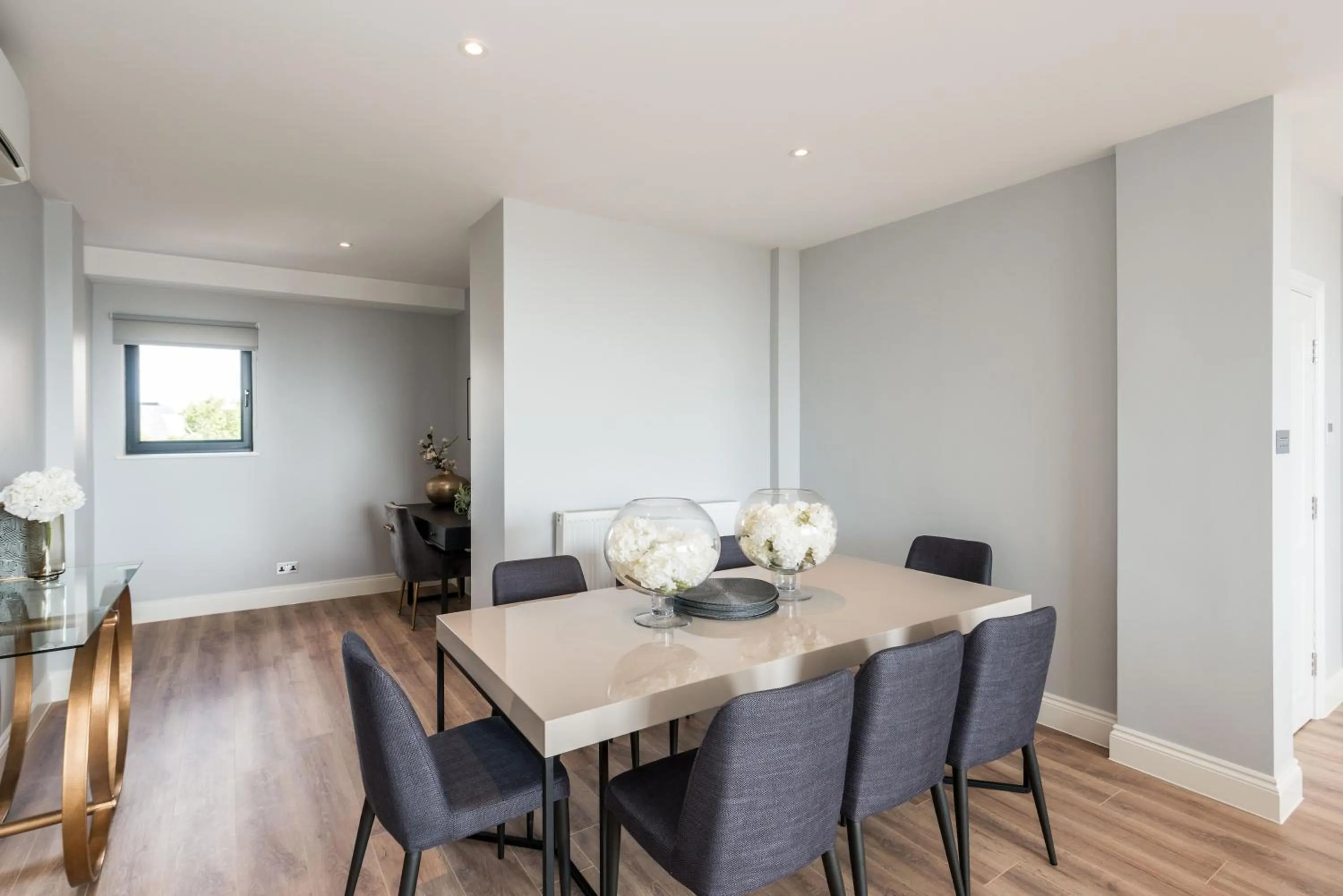 Dining area in The Carlyle by Nestor