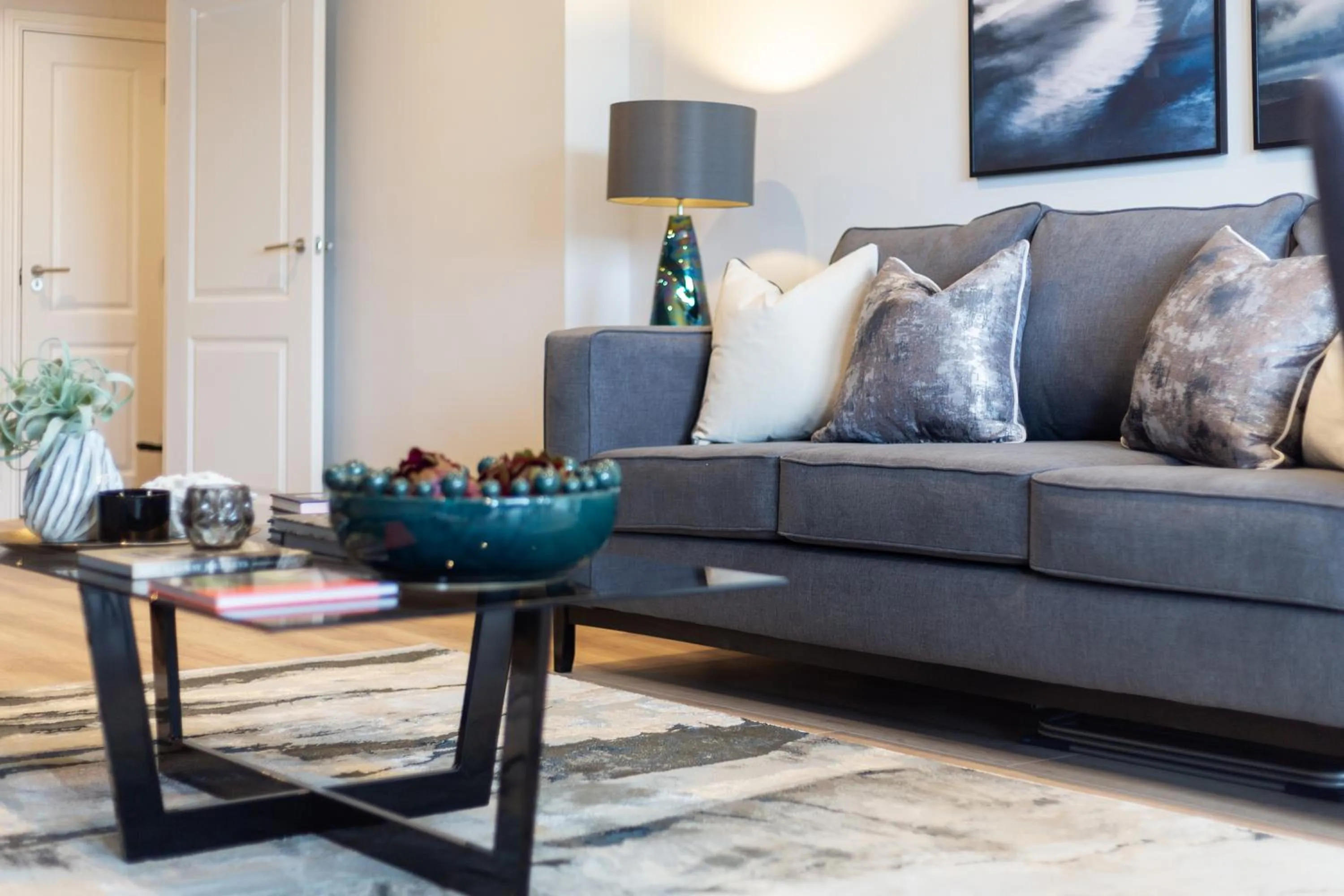 Seating area in The Carlyle by Nestor