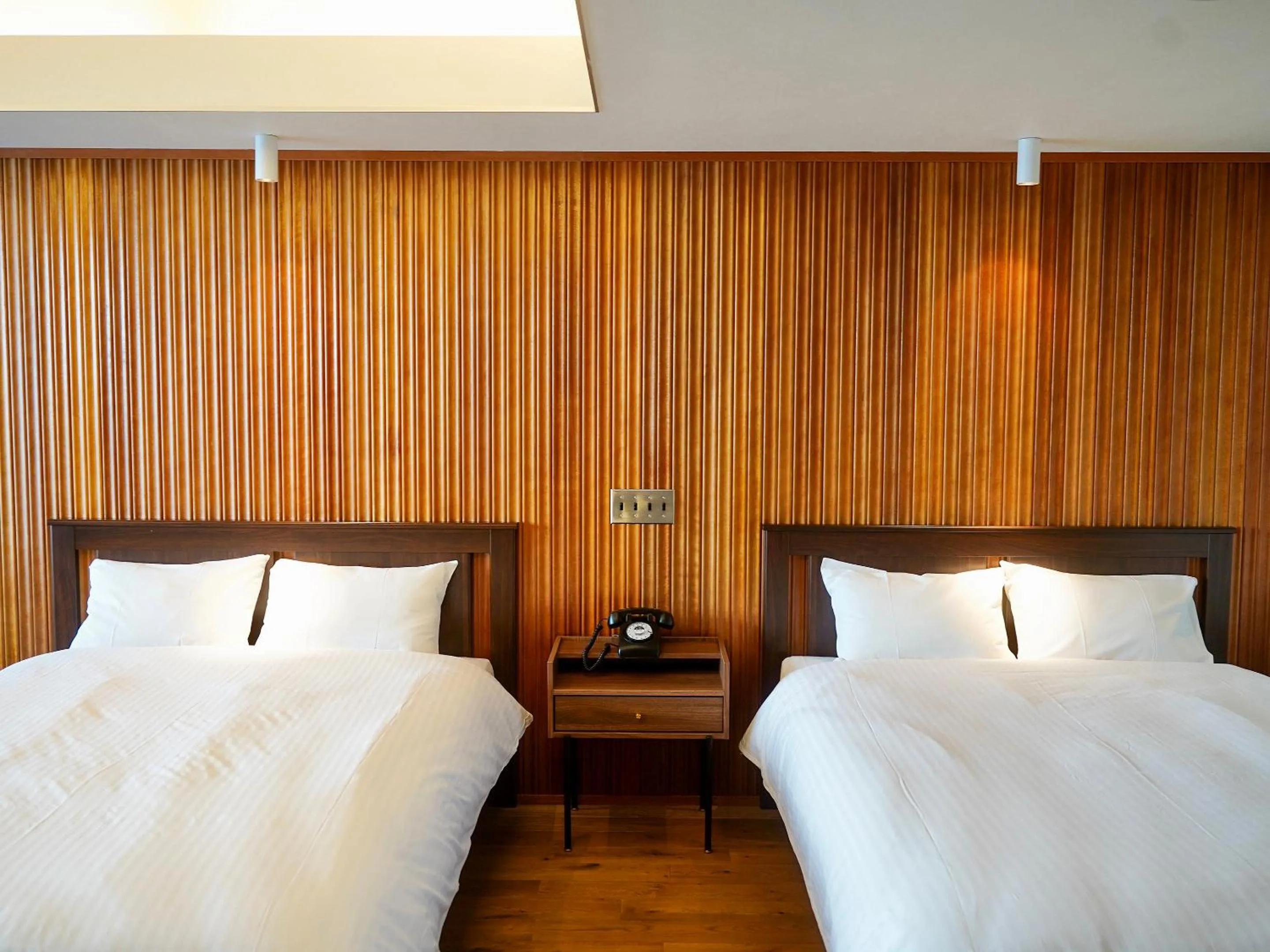 Photo of the whole room, Bed in Omuta Heights