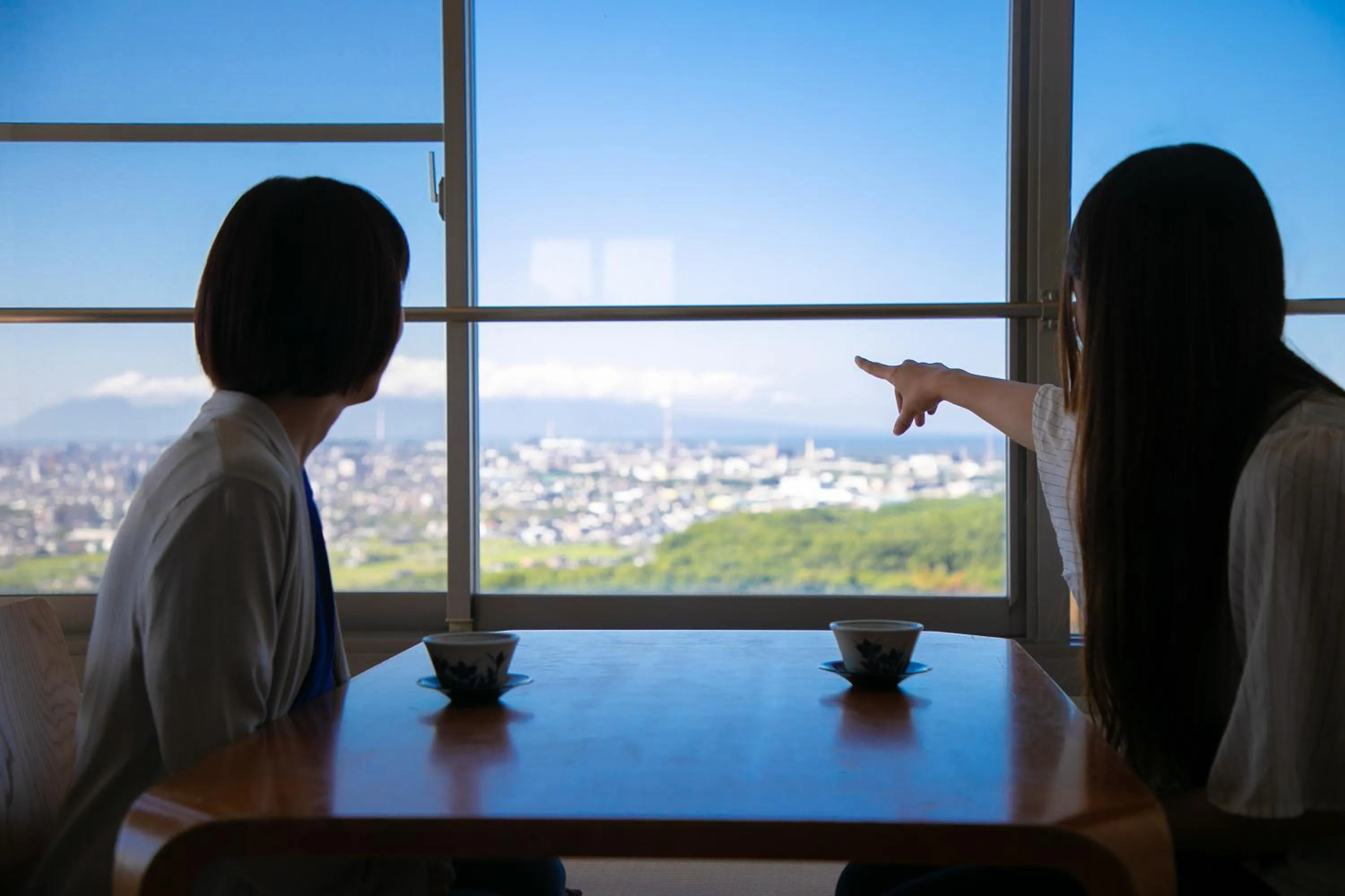 People in Omuta Heights