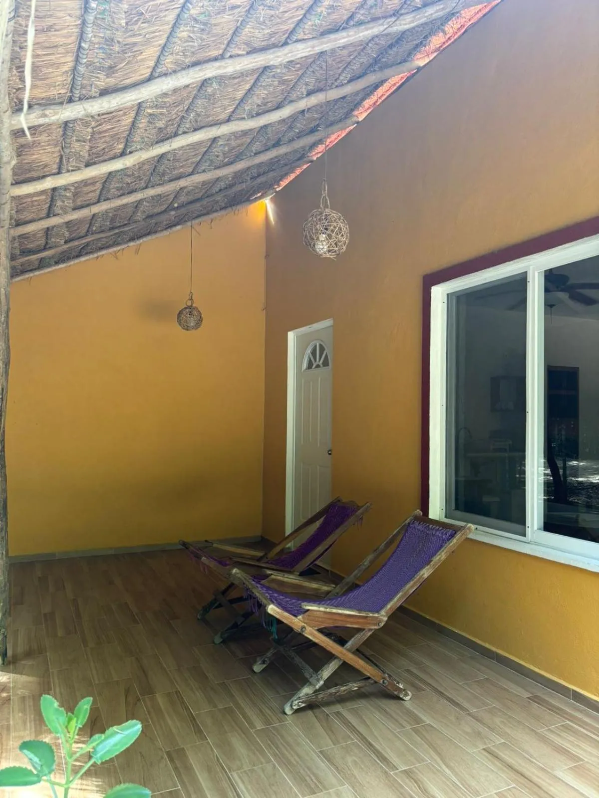 Balcony/Terrace in Casa Kaan Calakmul