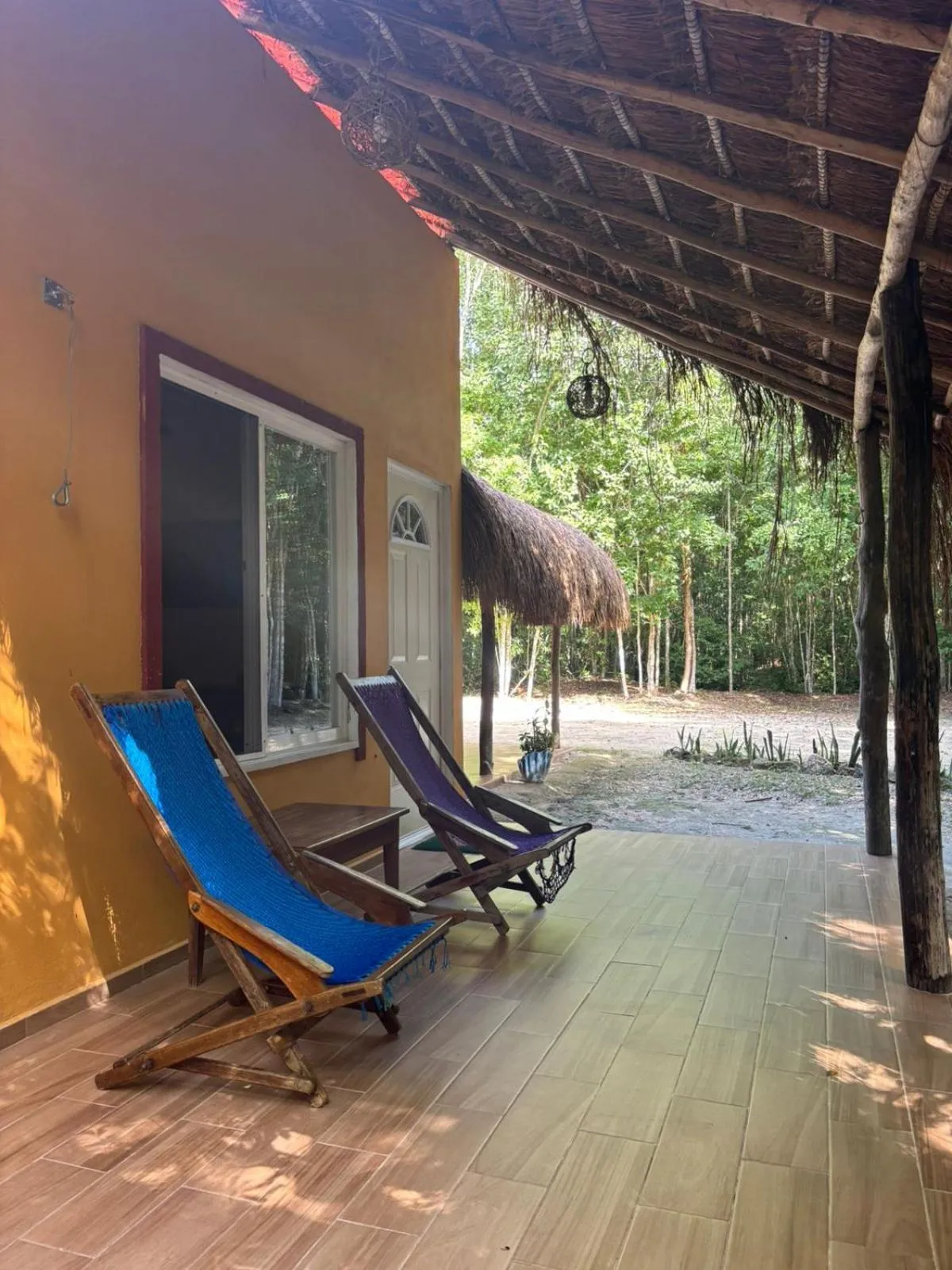 Patio in Casa Kaan Calakmul