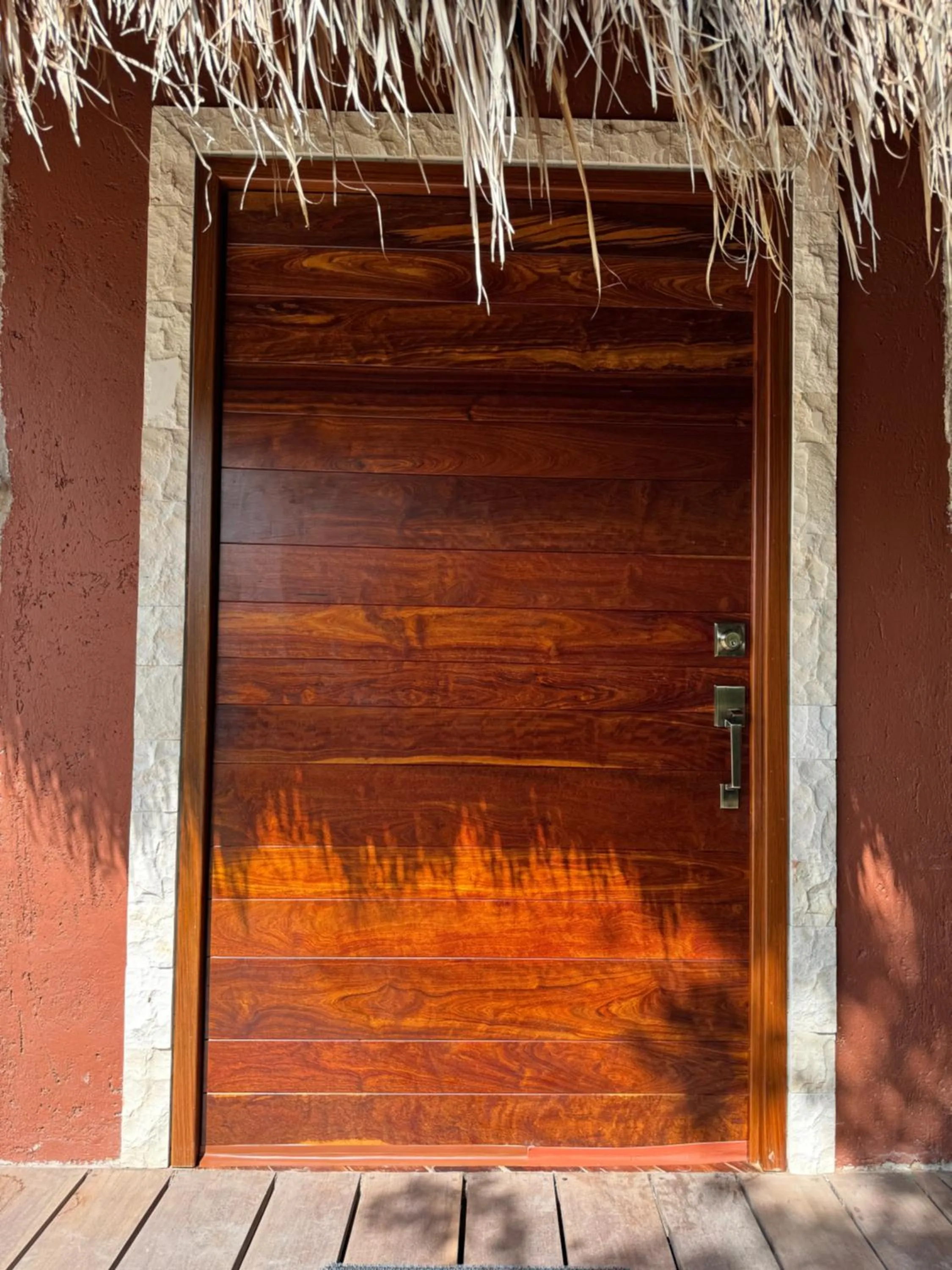 Facade/entrance in Casa Kaan Calakmul