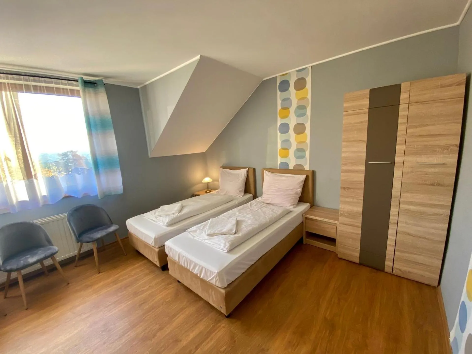 Bed in Zajazd Chata Staropolska