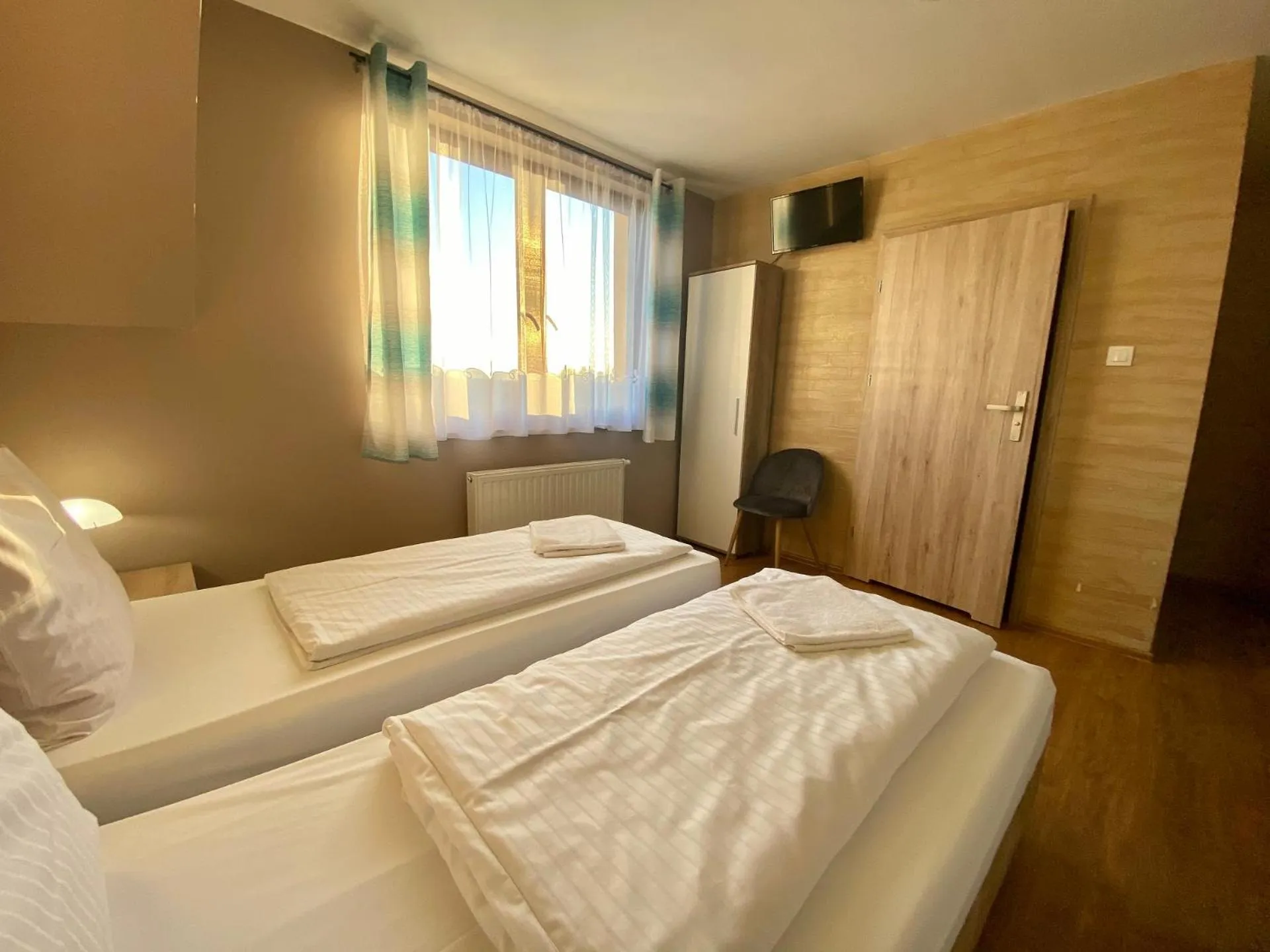 Bed in Zajazd Chata Staropolska