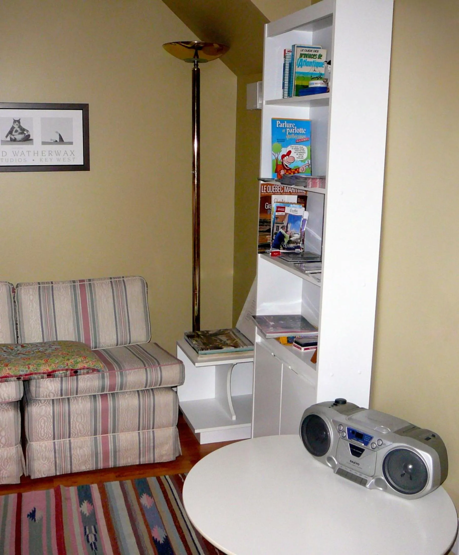 Living room in B&B La Bedondaine