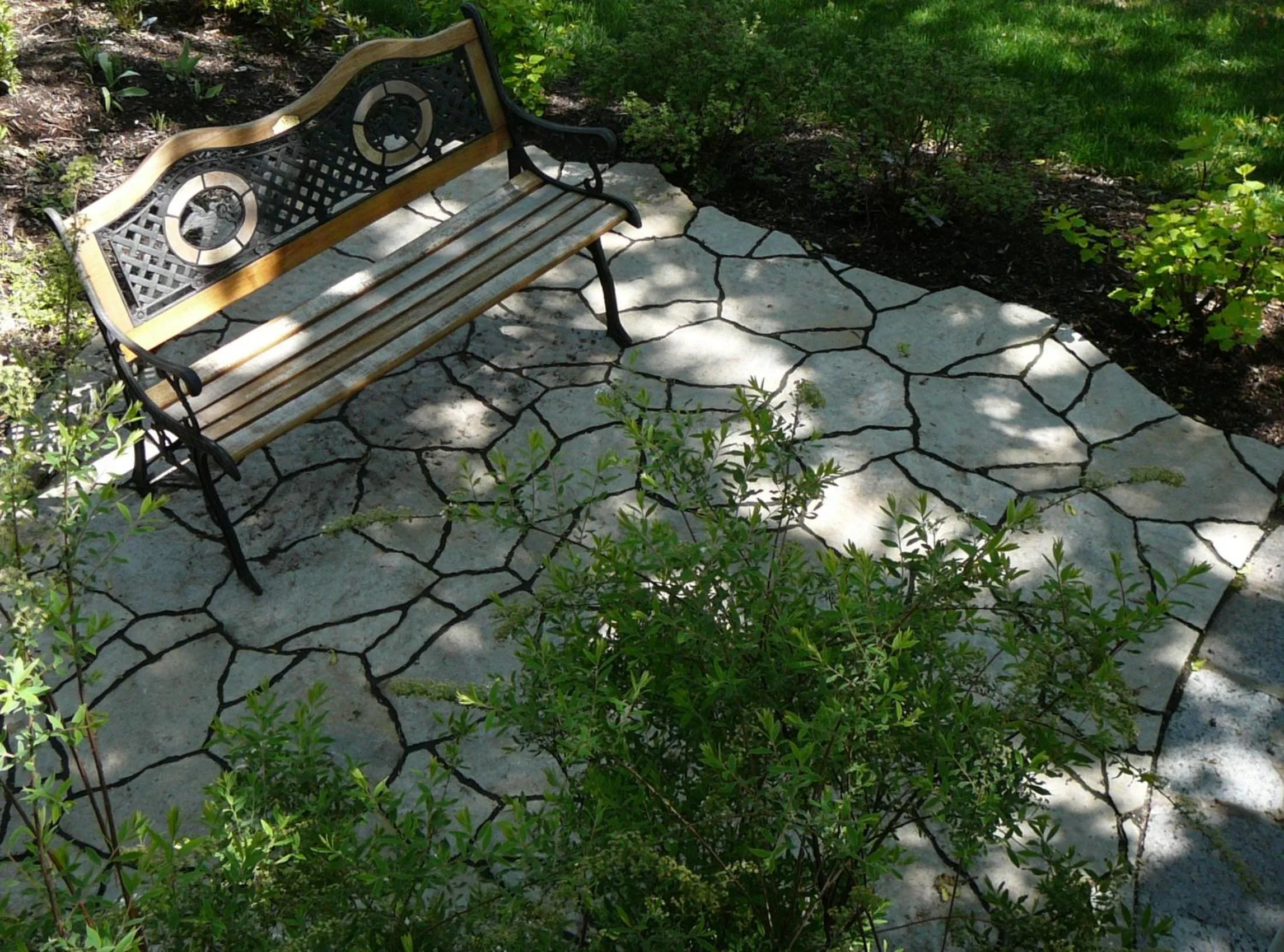 Garden in B&B La Bedondaine