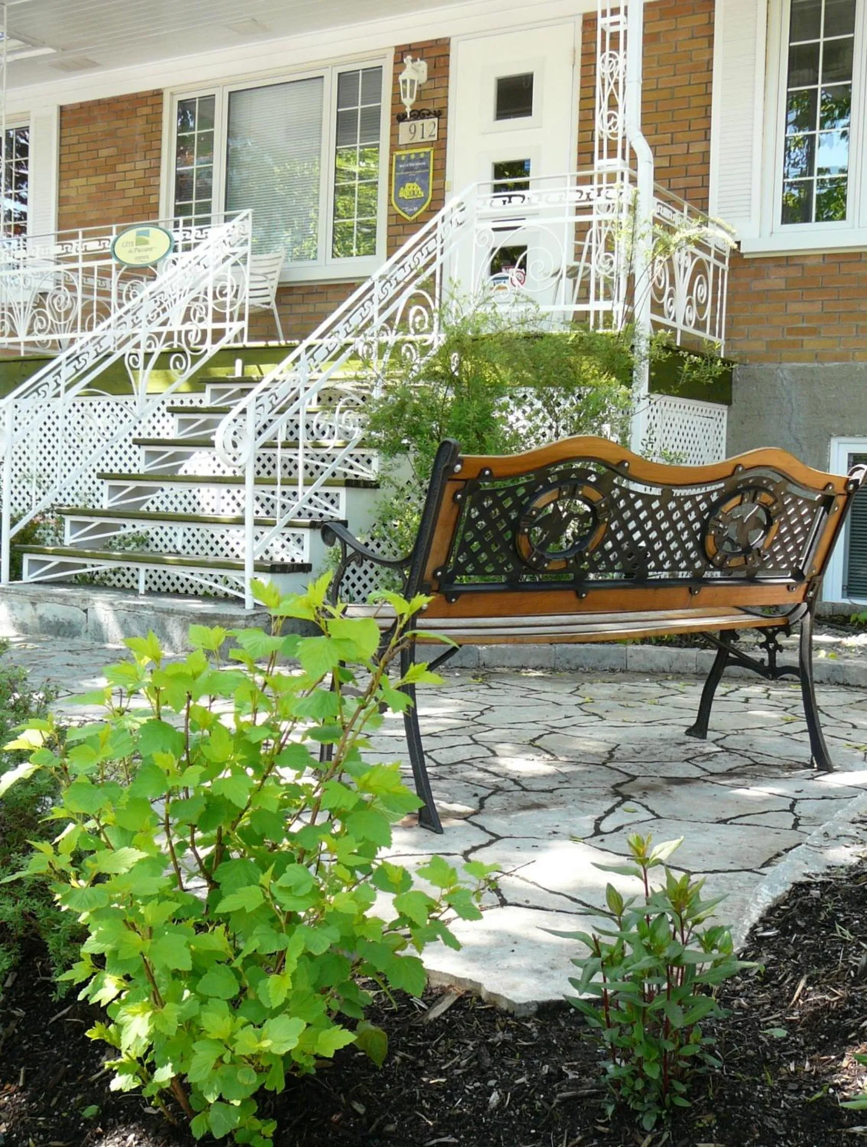 Garden in B&B La Bedondaine