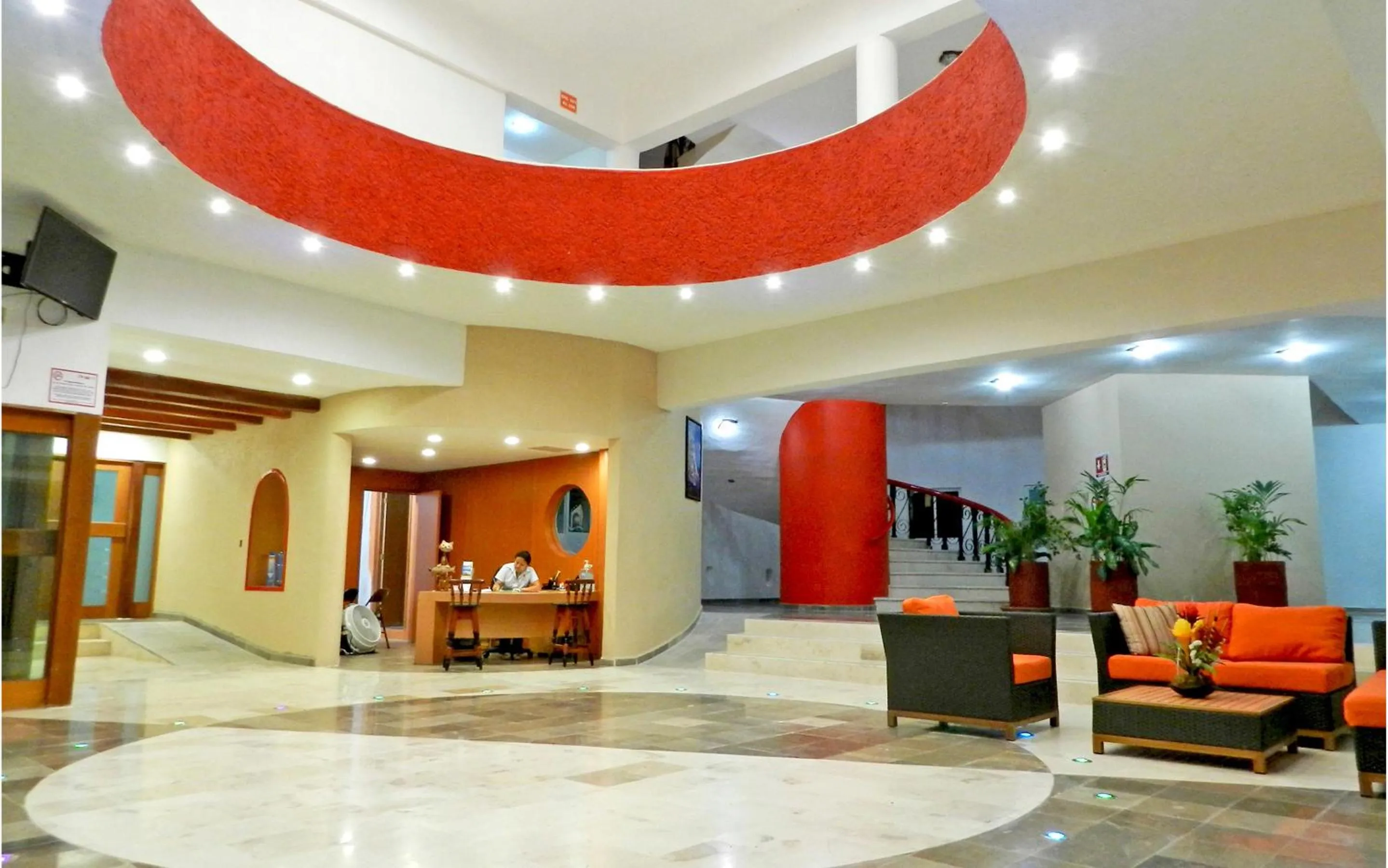 Lobby or reception in Paraíso Seyba Hotel