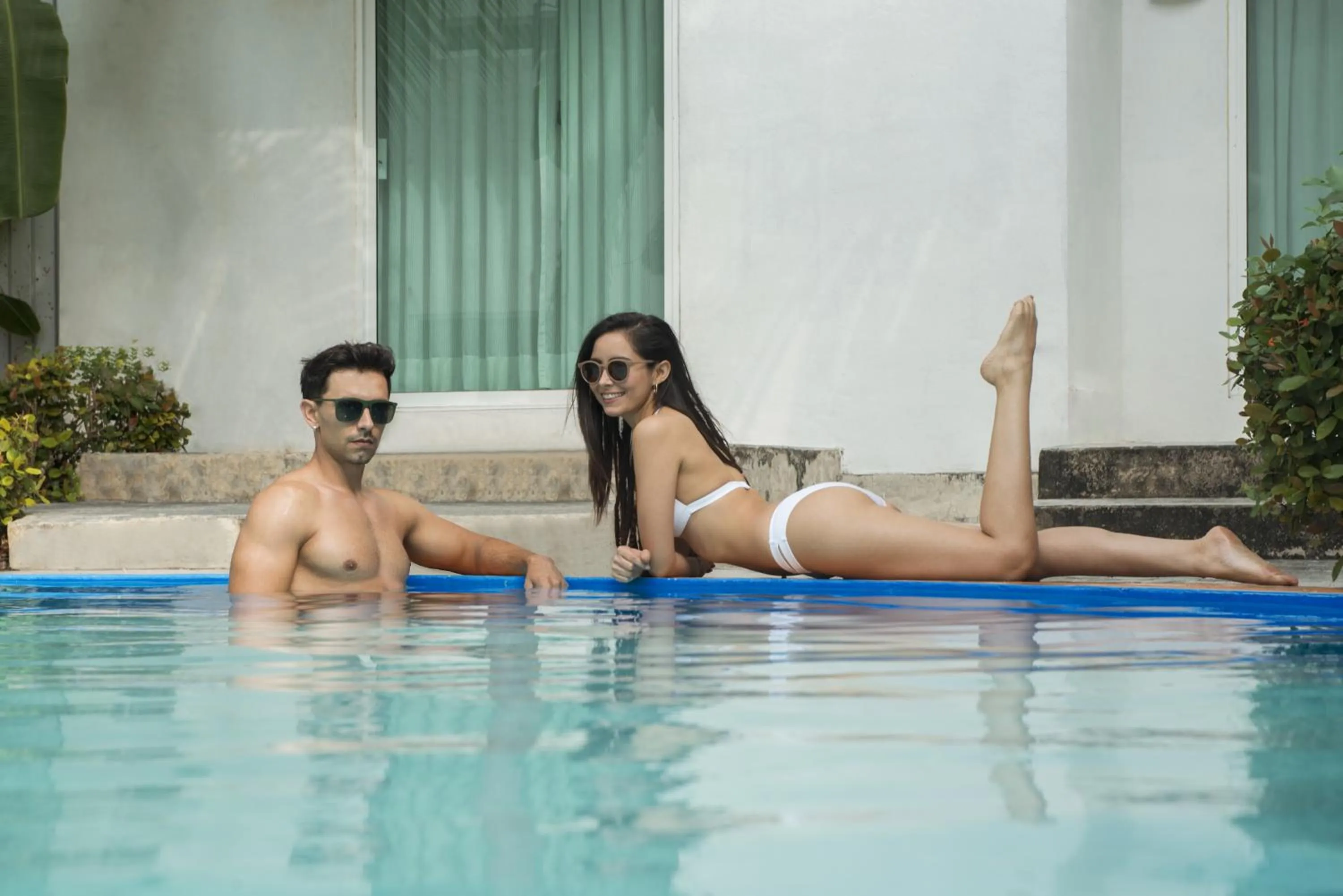 Swimming pool in Paraíso Seyba Hotel