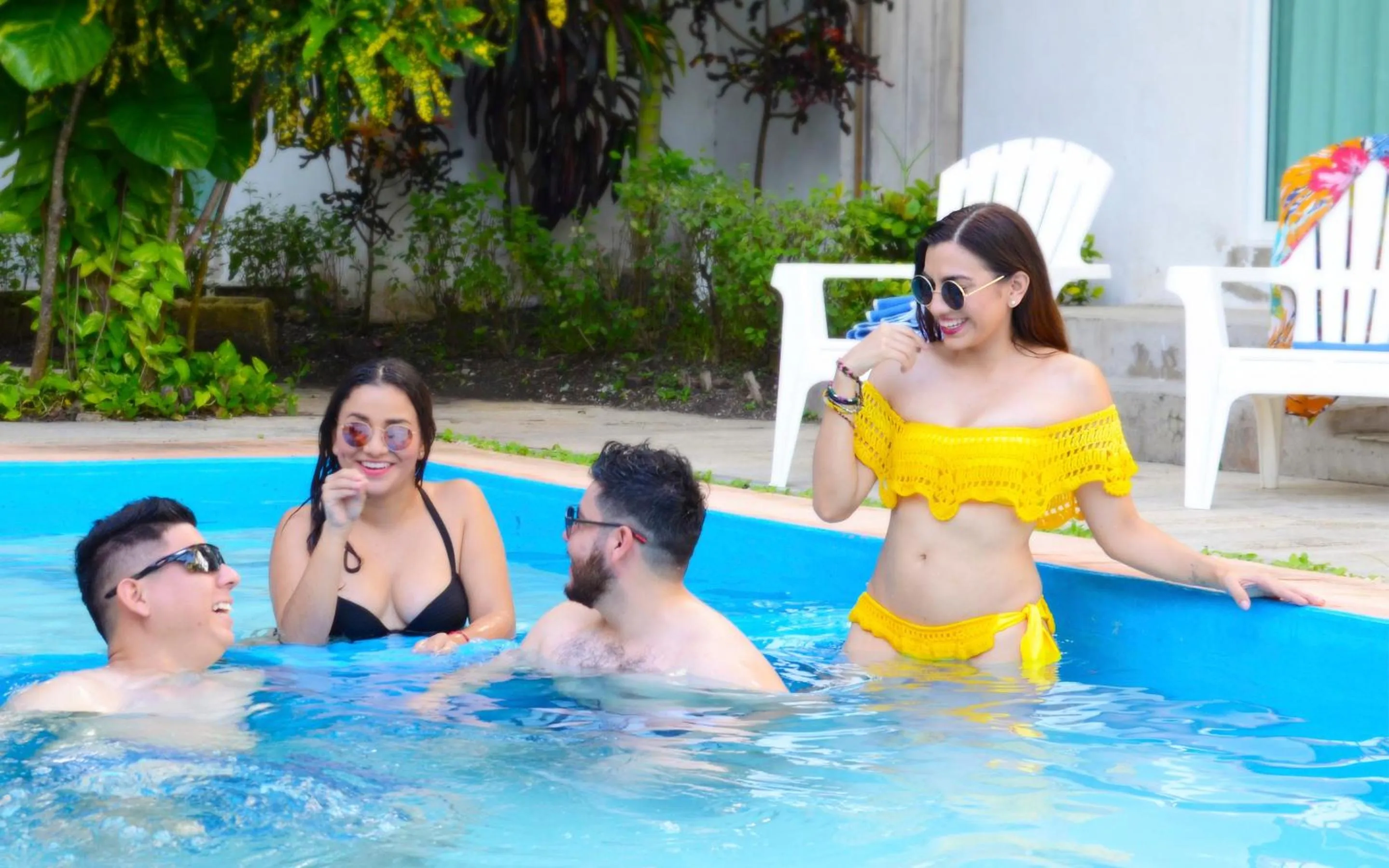 Swimming pool in Paraíso Seyba Hotel