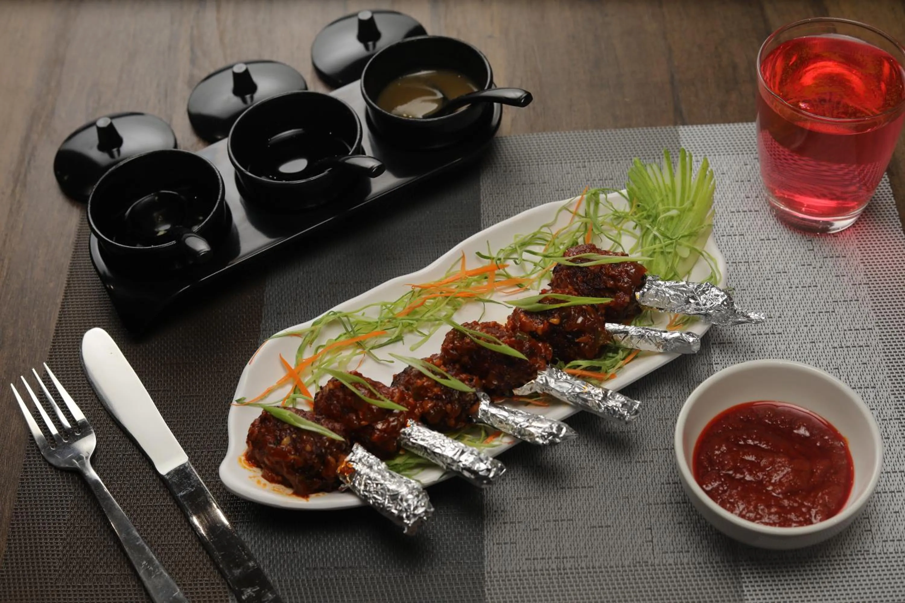 Food and drinks in The Byke Suraj Club, Junagadh