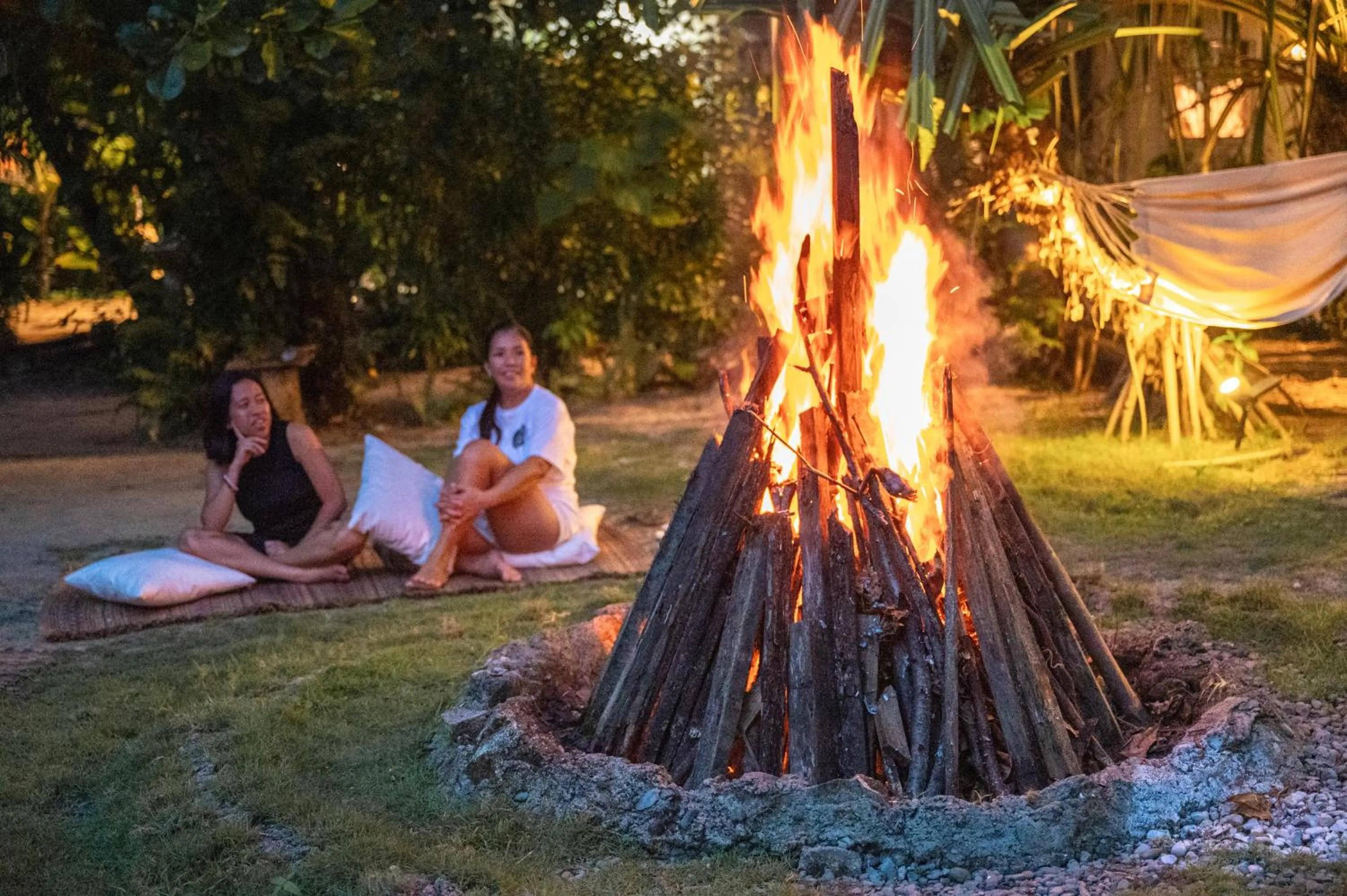 Garden view in Soffta Surf Ranch