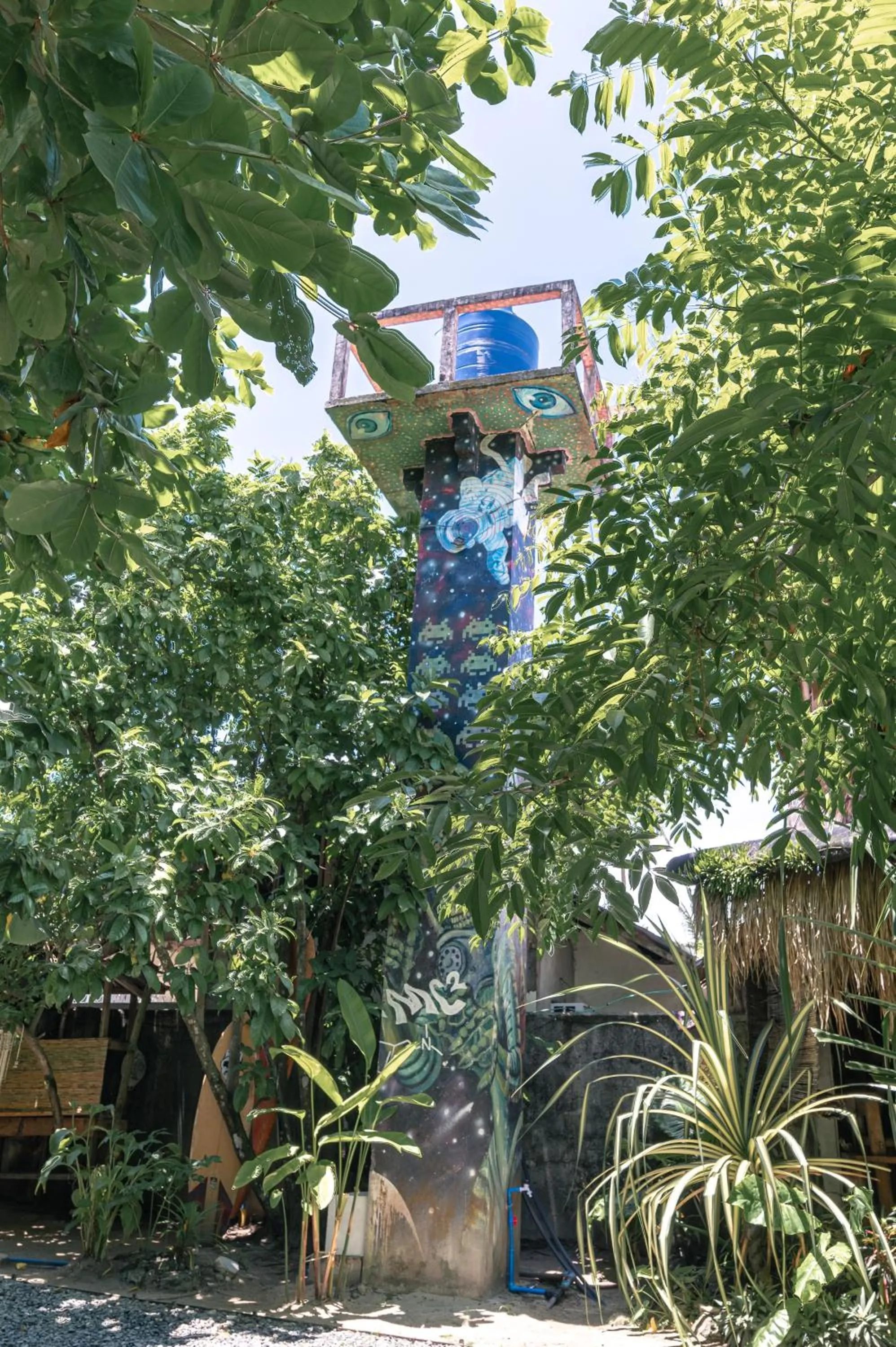 Garden view in Soffta Surf Ranch