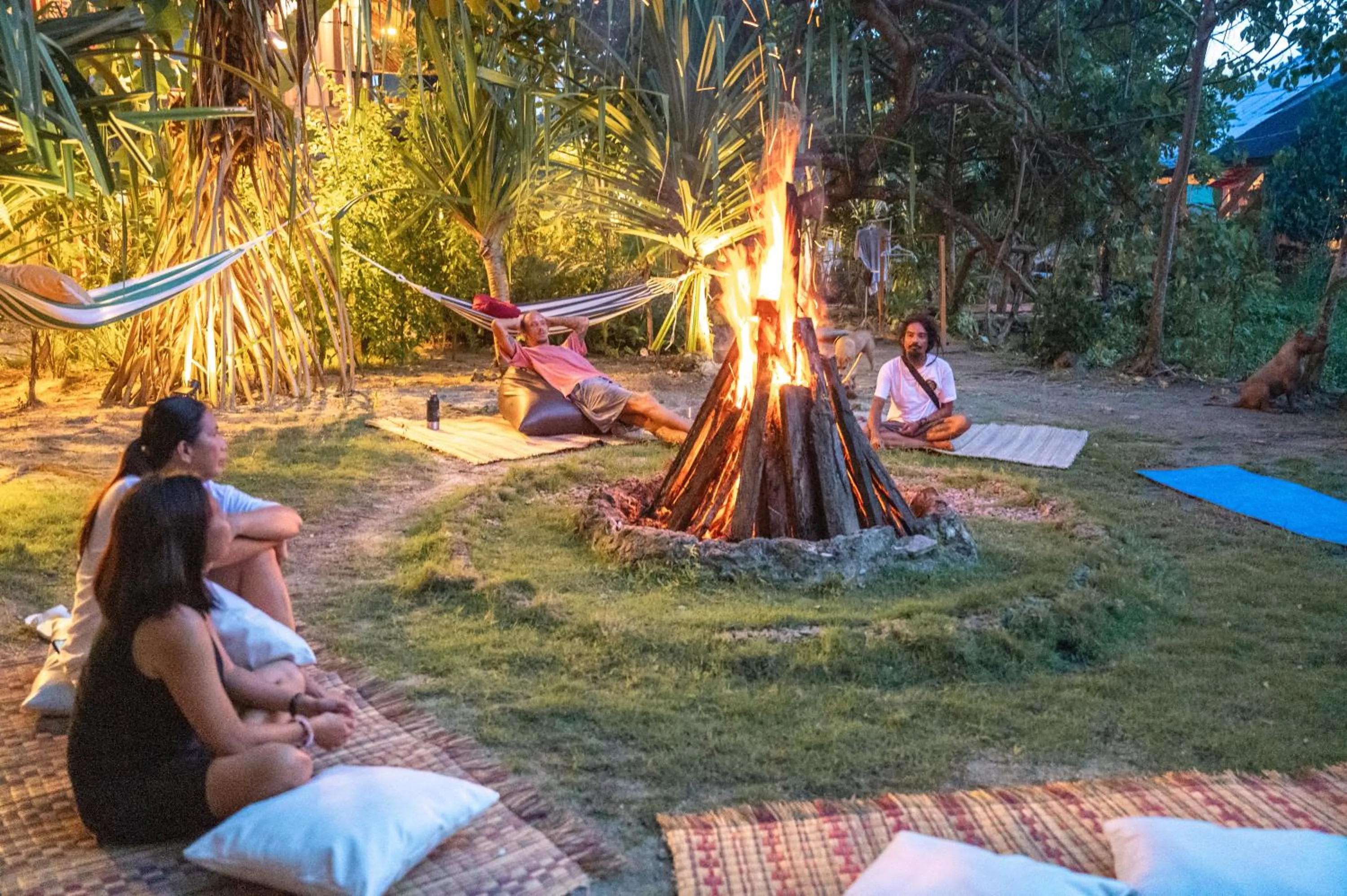 Garden view in Soffta Surf Ranch