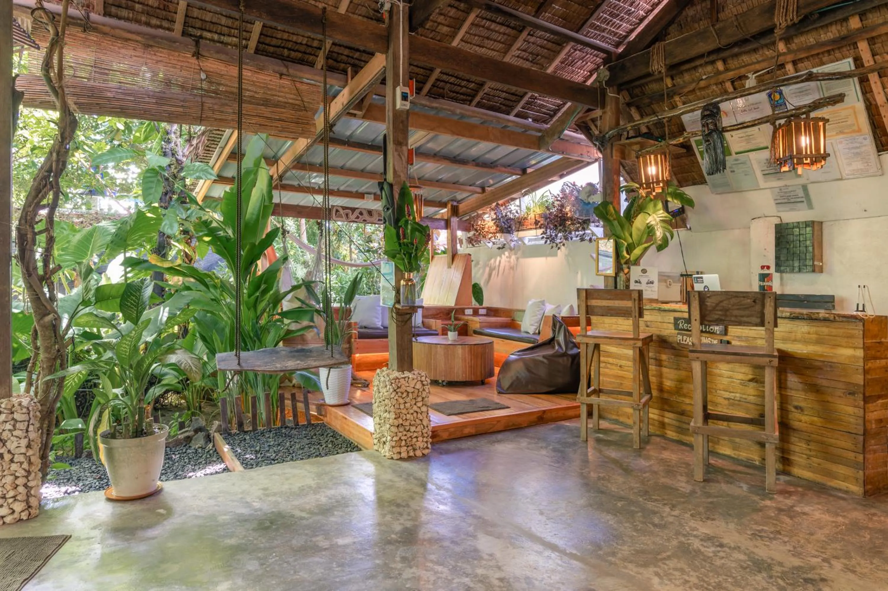 Living room in Soffta Surf Ranch