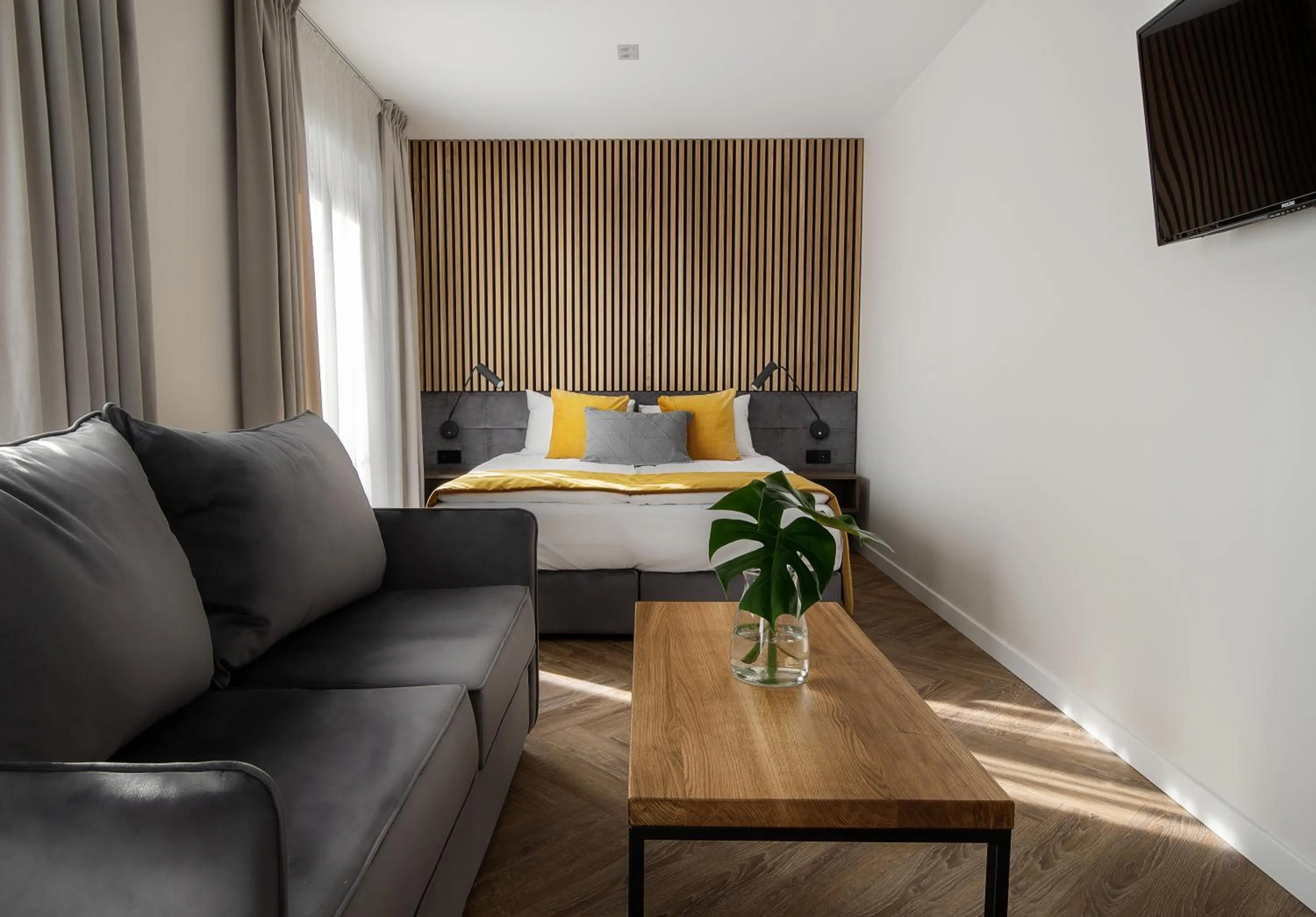 Photo of the whole room, Bed in Jono kalnelis Apartments