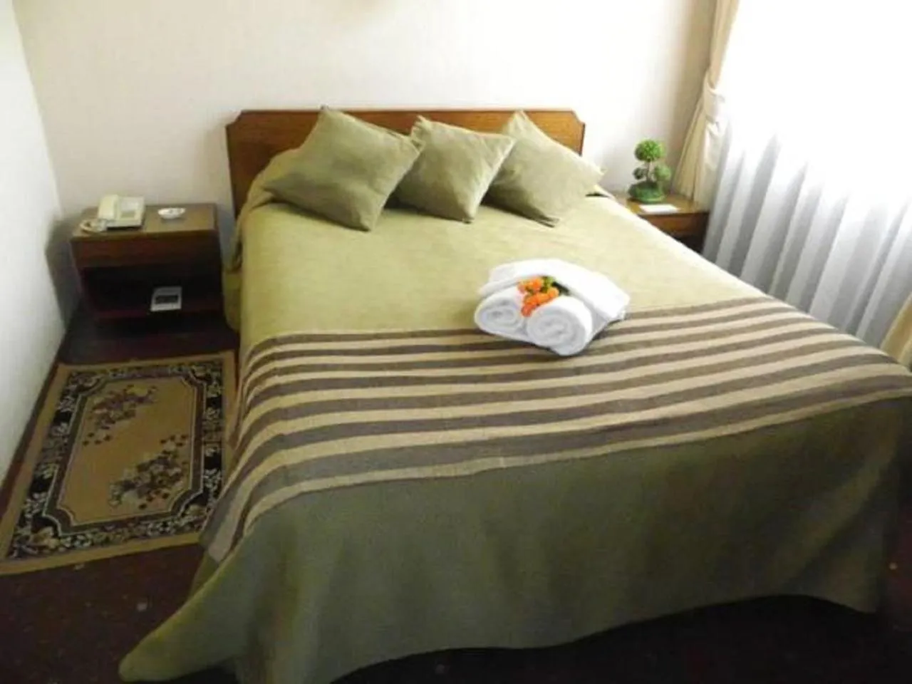 Bed in Hotel Mercurio