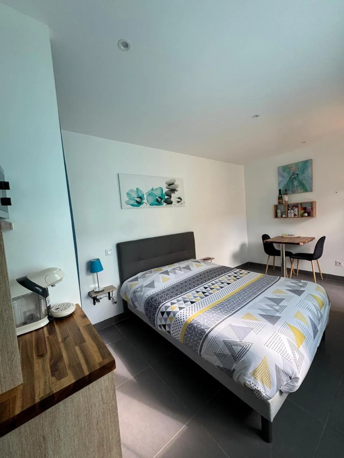 Bed in Chambre d'hôte